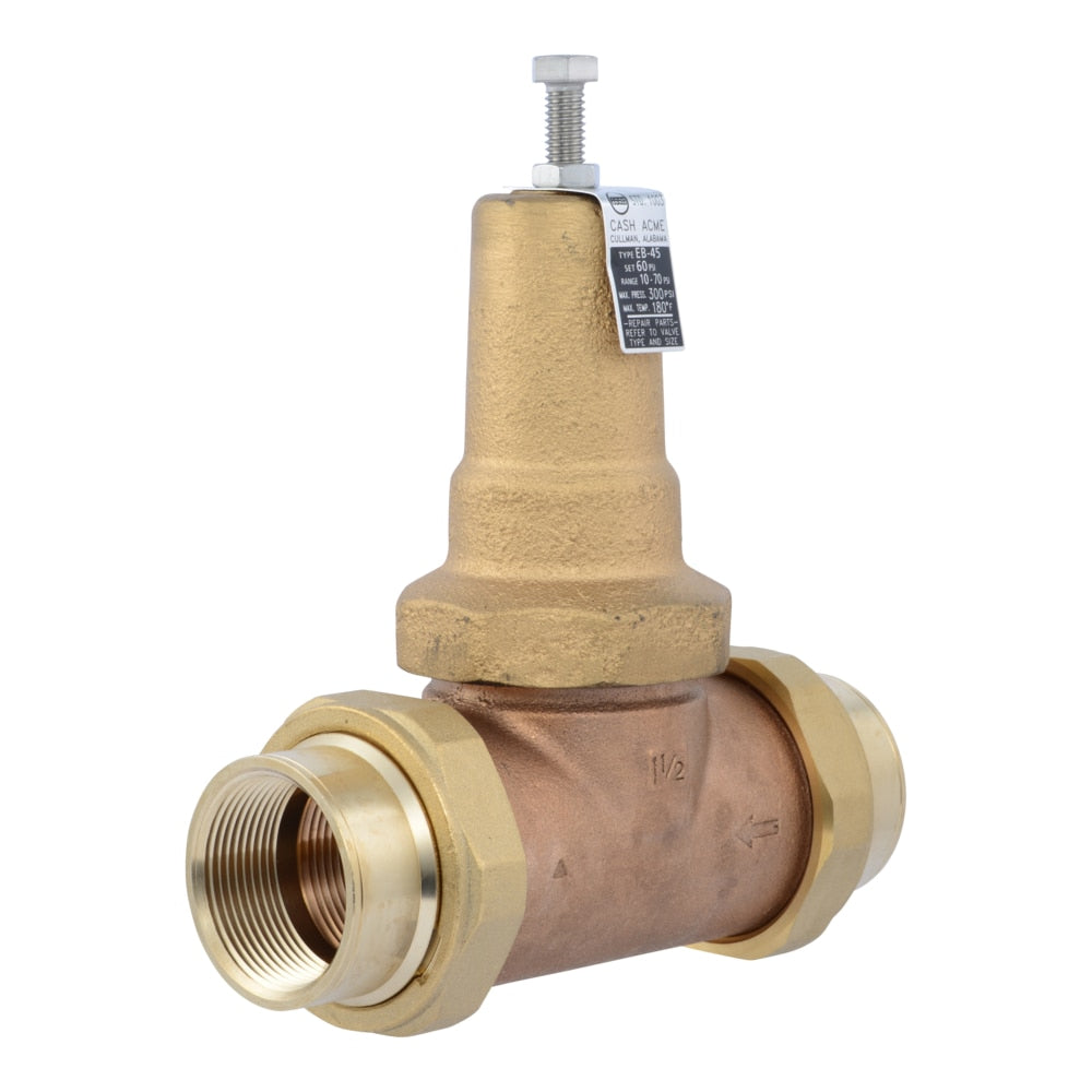 Cash Acme 1-1/2-in FNPT Brass Pressure regulator valve