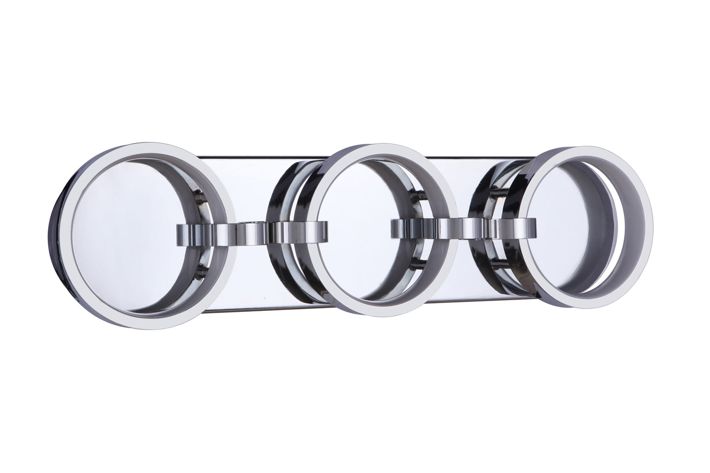 Craftmade Context 24-in 3 Light Chrome Integrated LED Modern/contemporary Bathroom Vanity light
