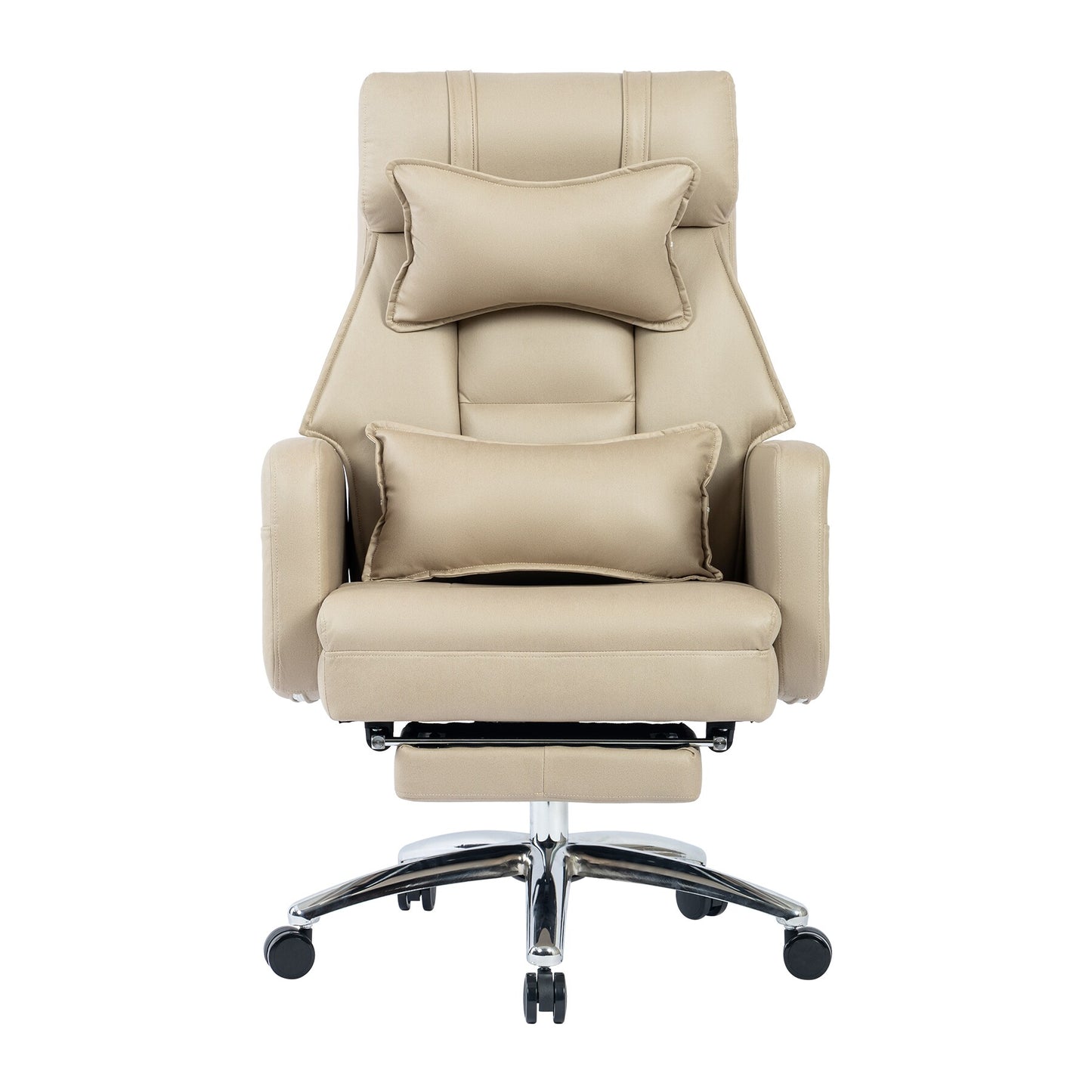 Lycvki 25.19-in W Casual Beige Swivel Accent Armchair