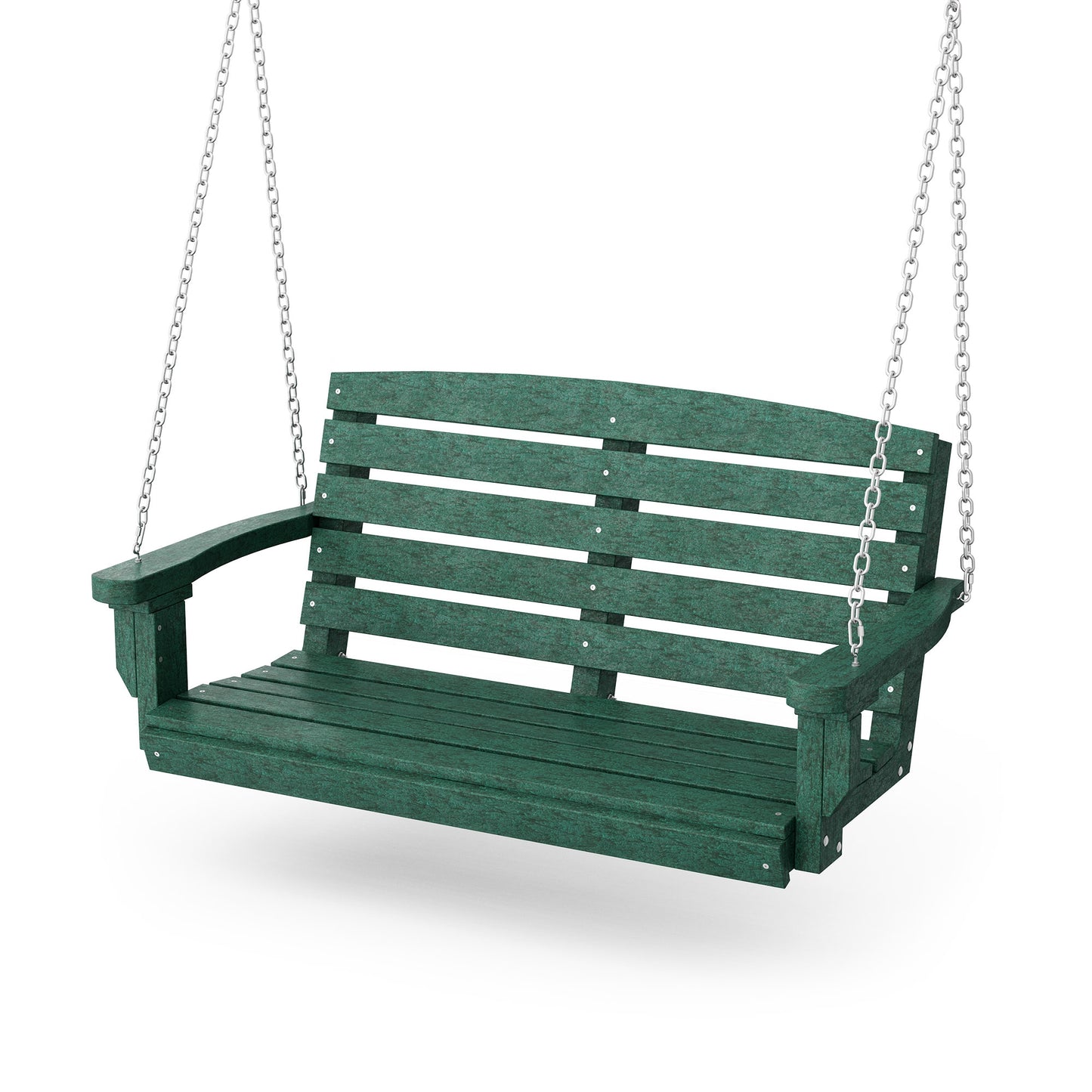 Wildridge Classic 2 -person Turf Green Plastic Outdoor Swing