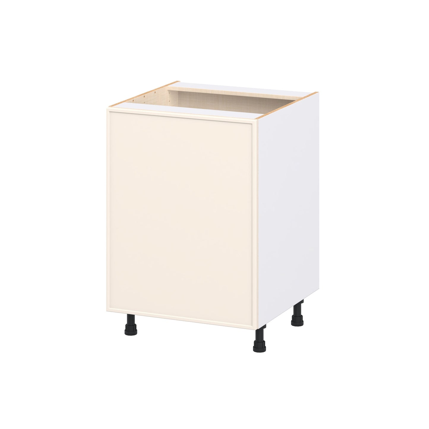 Hugo&Borg Chapel Hill 24-in W x 34.5-in H x 24.66-in D Washed Linen Base Fully Assembled Cabinet Flat Panel Slim shaker