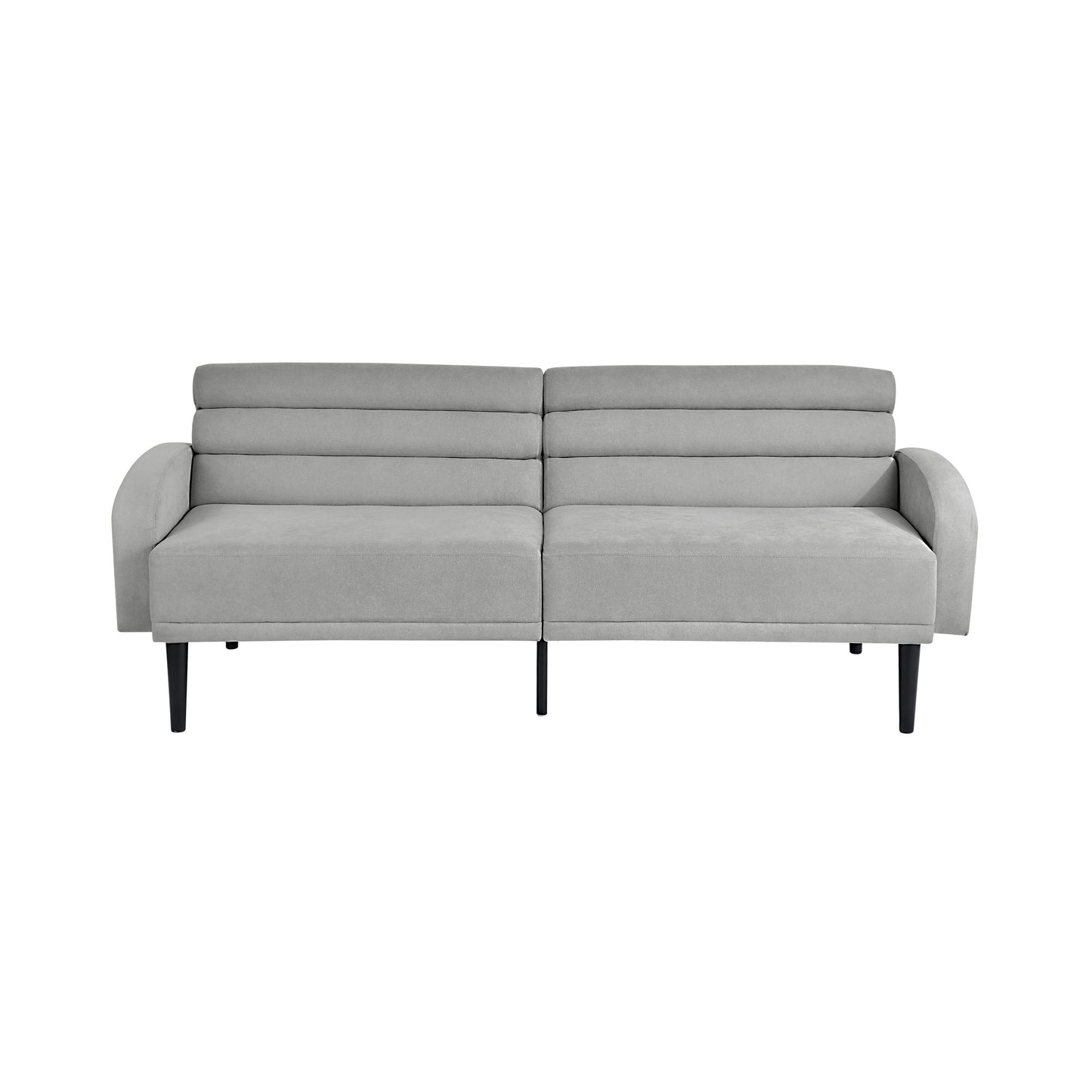 Serta 76.97-in Modern Light Gray 3 -seater Sofa