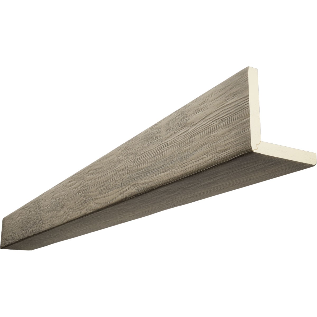 Ekena Millwork 1-in x 12-in x 8-ft Almond Finished Urethane L-Shaped Decorative Beam