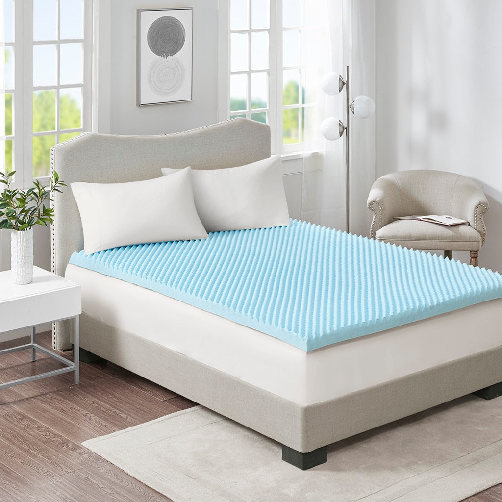 Lycvki 3-in Plush California King Gel memory foam Mattress in a Box