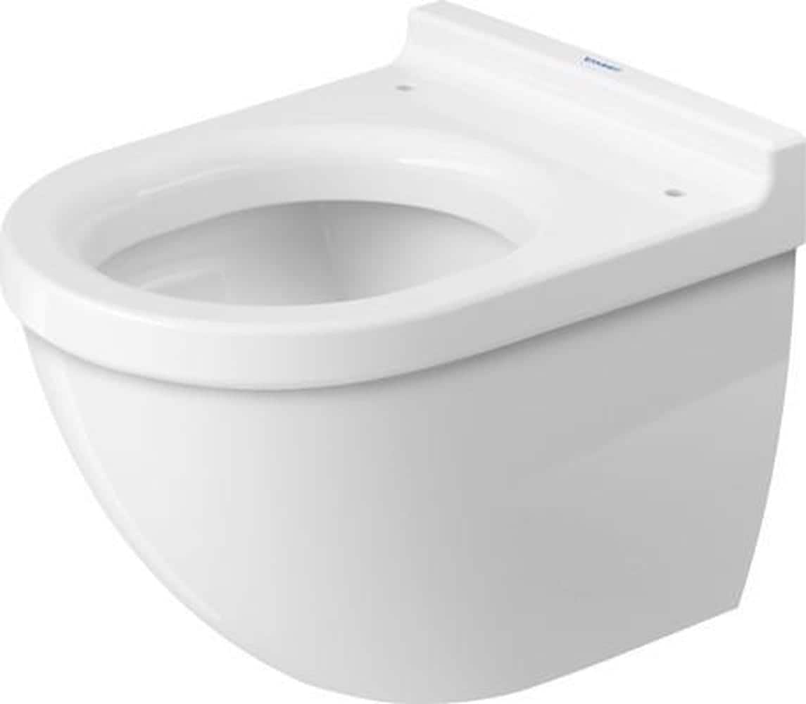 Duravit Starck Wall Mounted Round Toilet Bowl with Concealed Trapway in White