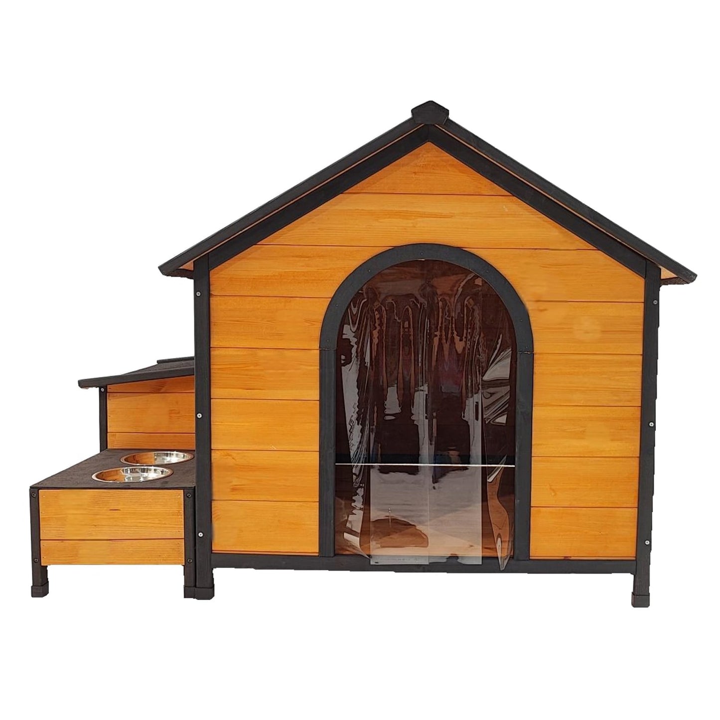 GZMR Wood Indoor/Outdoor Large Dog House