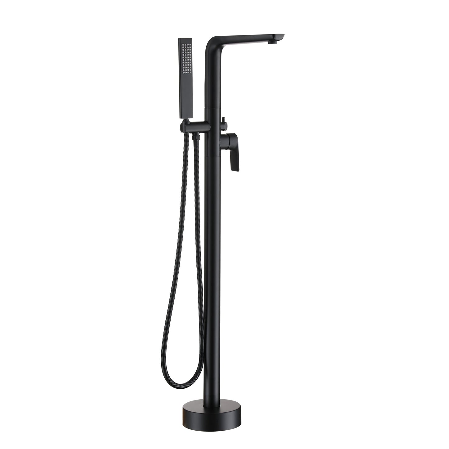 Boyel Living Single-Handle 1 Spray Tub and Shower Faucet in Matte Black (Valve Included) - Built In Valve