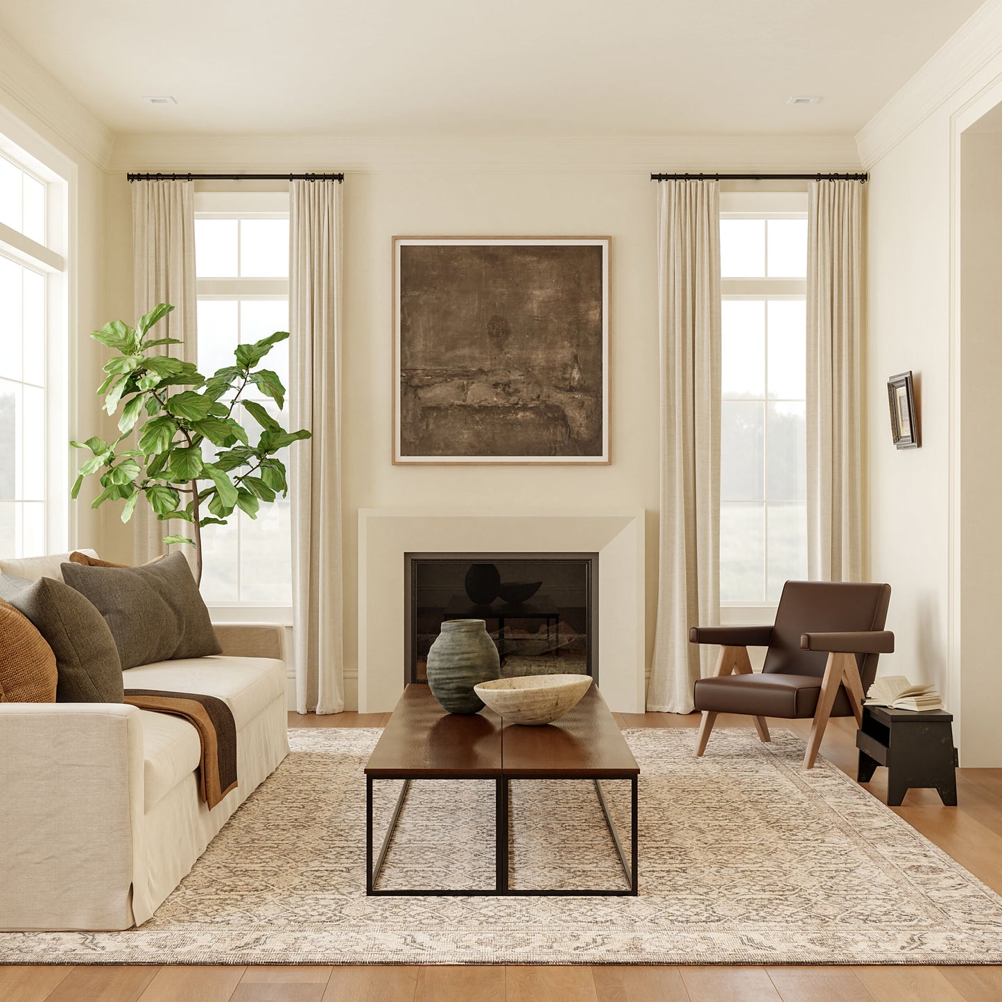 nuLOOM Hillstone Collection Calantha Traditional Vintage Medallion 10ft. x 13ft. Grey Area Rug