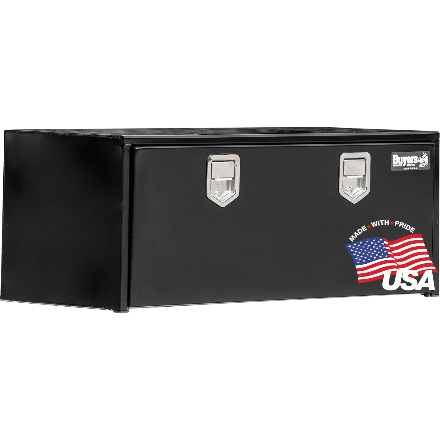 Buyers Products 48-in x 18-in x 18-in Black Steel Underbody Truck Tool Box