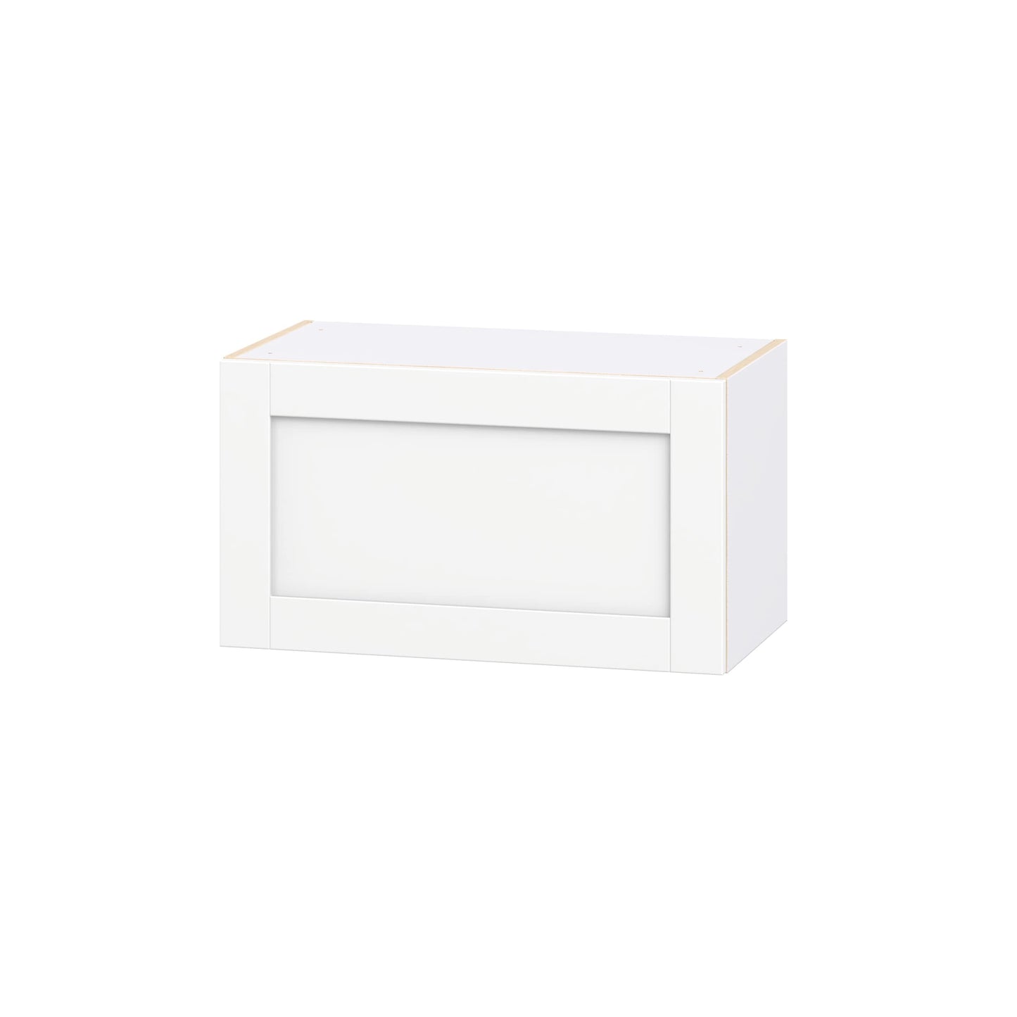 Hugo&Borg Rosemont 27-in W x 15-in H x 14.75-in D Bright White Wall Fully Assembled Cabinet Recessed Panel Shaker