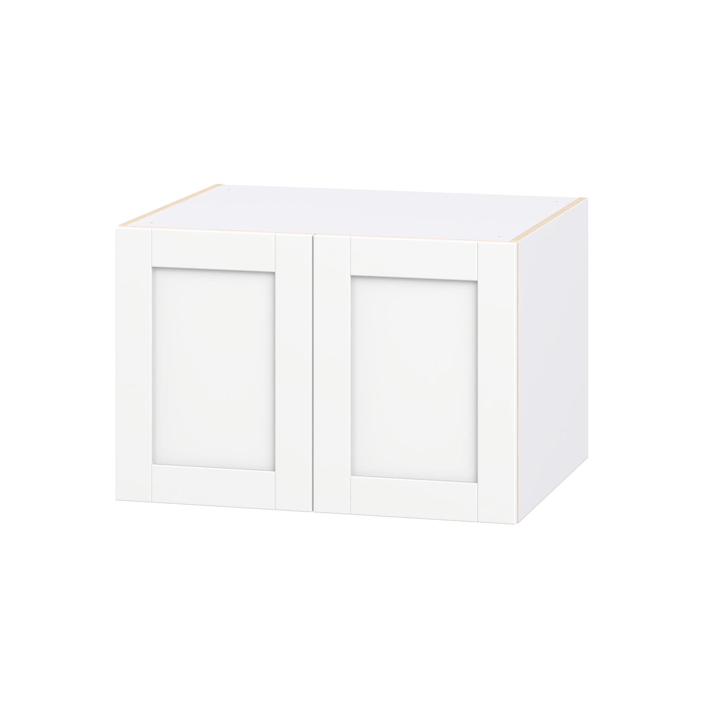 Hugo&Borg Rosemont 30-in W x 20-in H x 24.5-in D Bright White Wall Fully Assembled Cabinet Flat Panel Shaker