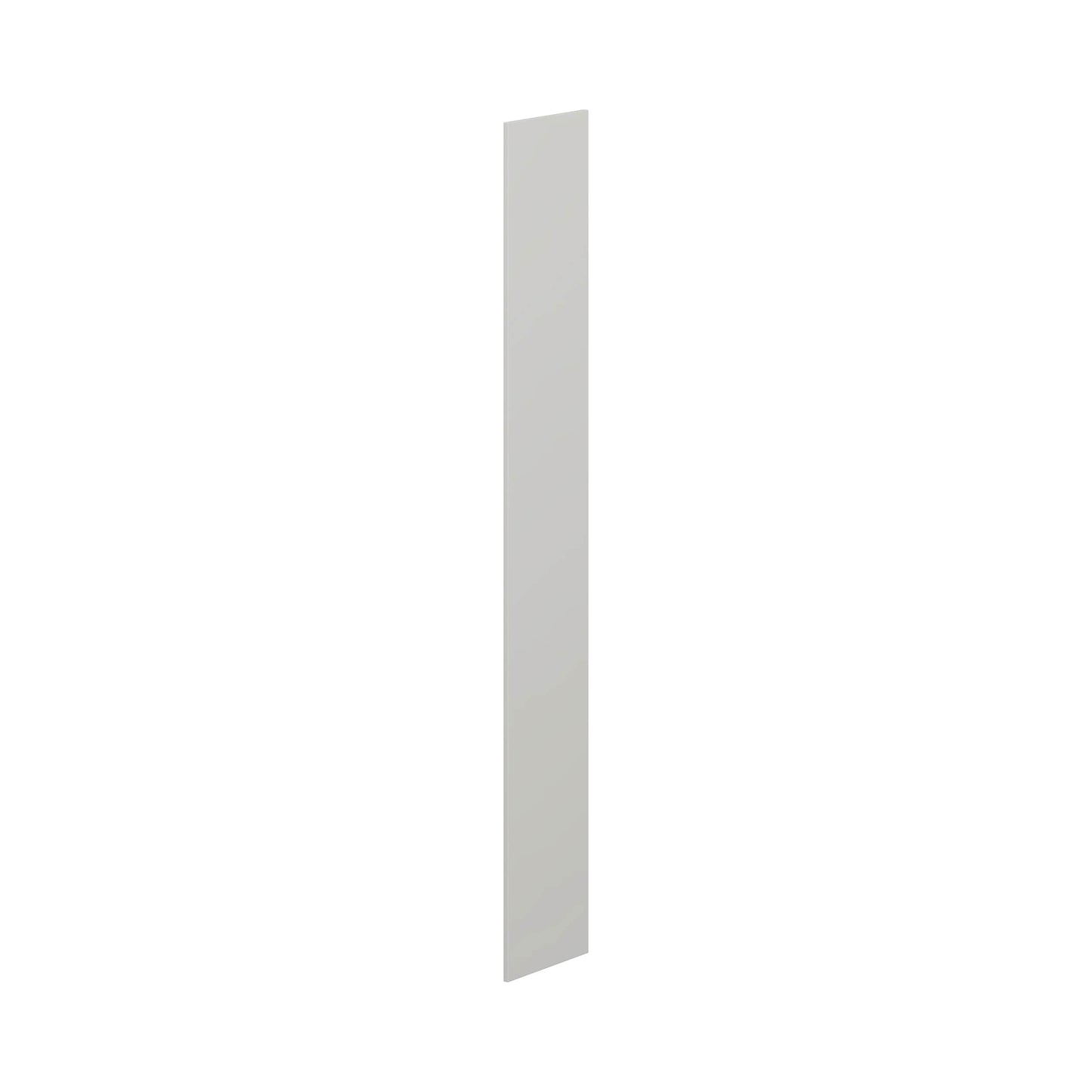 Hugo&Borg Charlesberg Cabinet End Panel 14.81-in W x 96-in H x 0.63-in D Light Gray Laminate