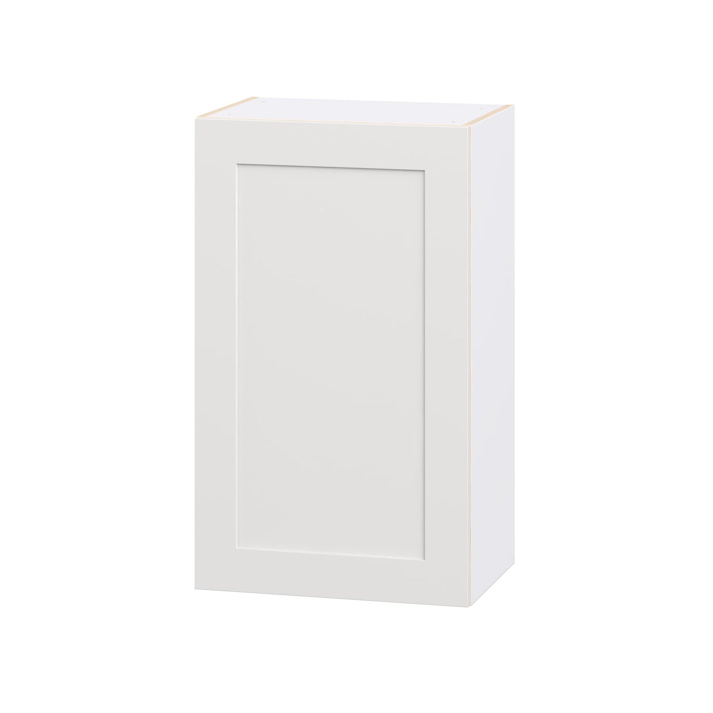 Hugo&Borg Jolie 21-in W x 35-in H x 14.75-in D Warm White Wall Fully Assembled Cabinet Flat Panel Shaker