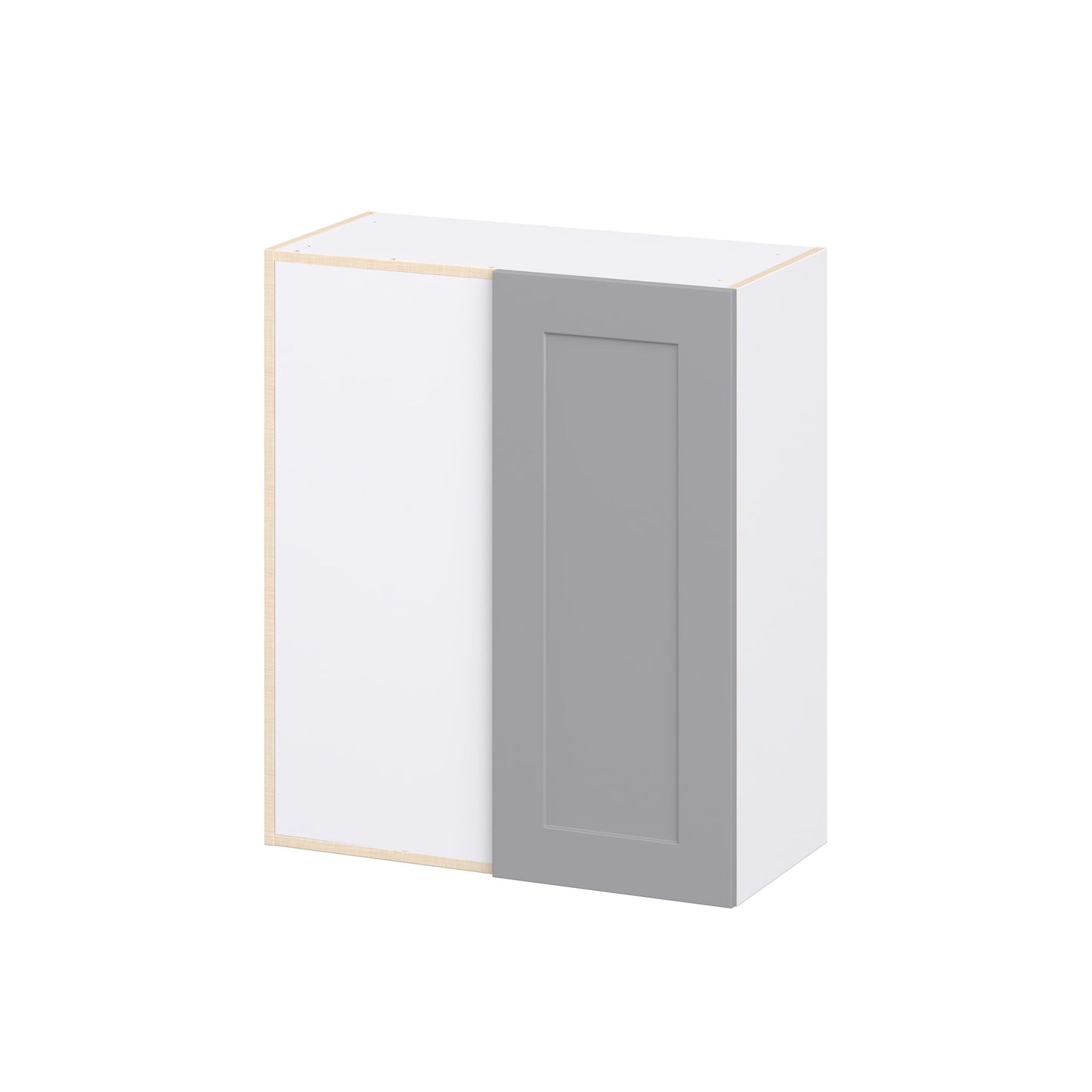 Hugo&Borg Beaumont 30-in W x 35-in H x 14.75-in D Slate Gray Blind Wall Fully Assembled Cabinet Recessed Panel Shaker