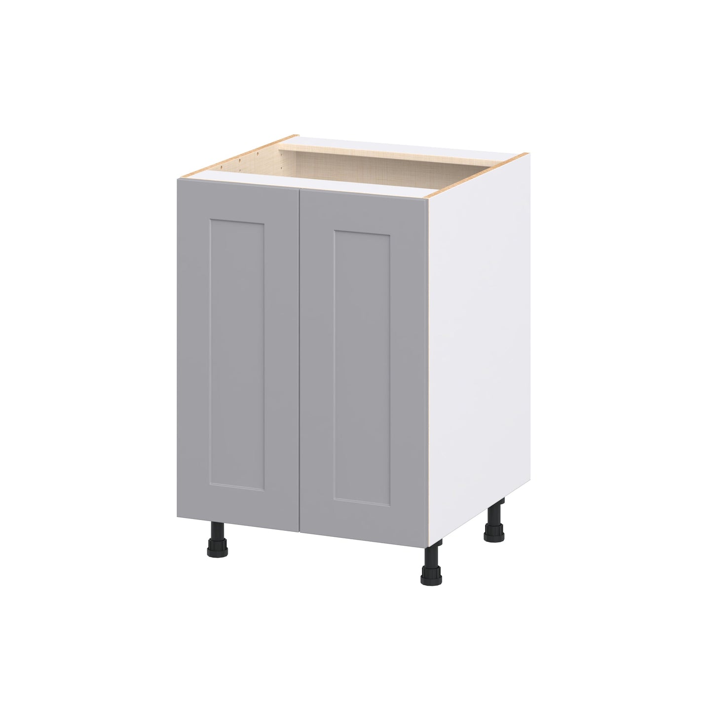 Hugo&Borg Beaumont 24-in W x 34.5-in H x 24.5-in D Slate Gray Sink Base Fully Assembled Cabinet Flat Panel Shaker