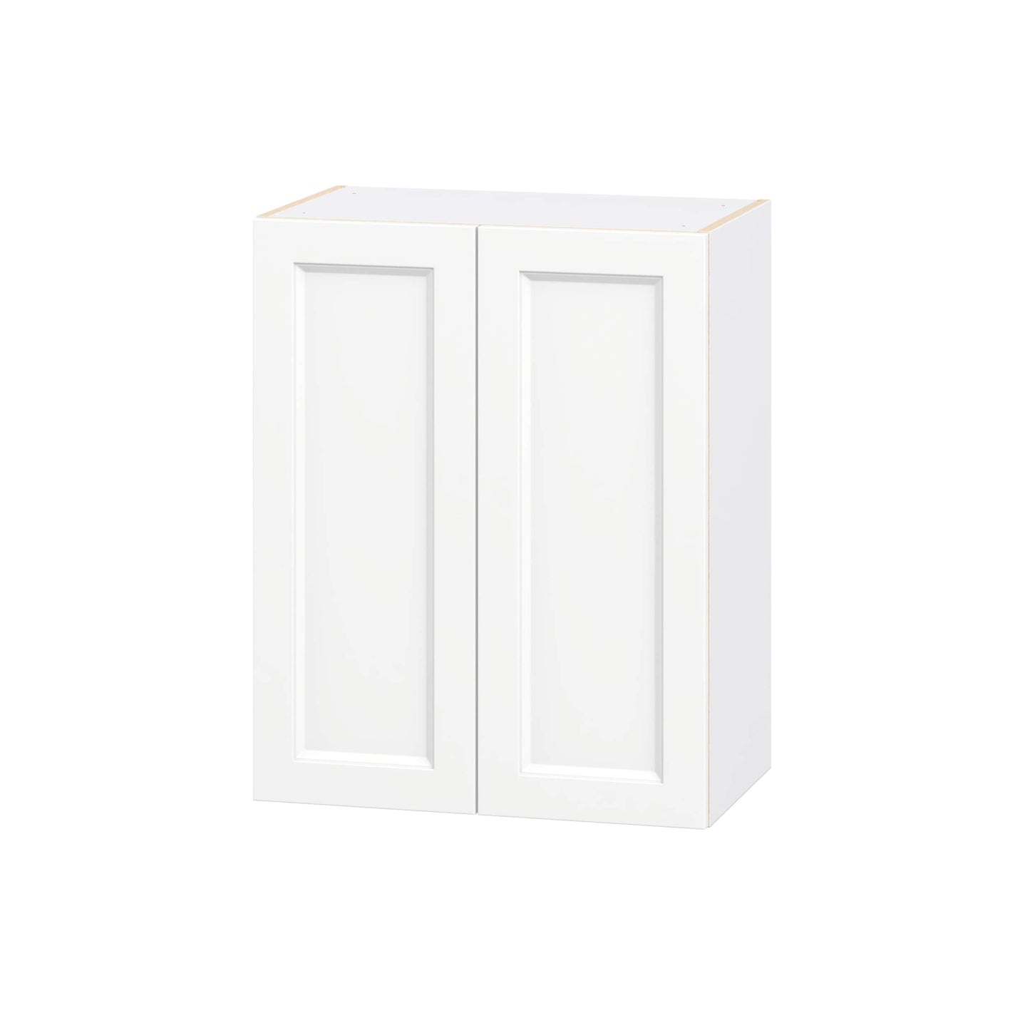 Hugo&Borg Riviera 24-in W x 30-in H x 14.75-in D Bright White Wall Fully Assembled Cabinet Recessed Panel Shaker