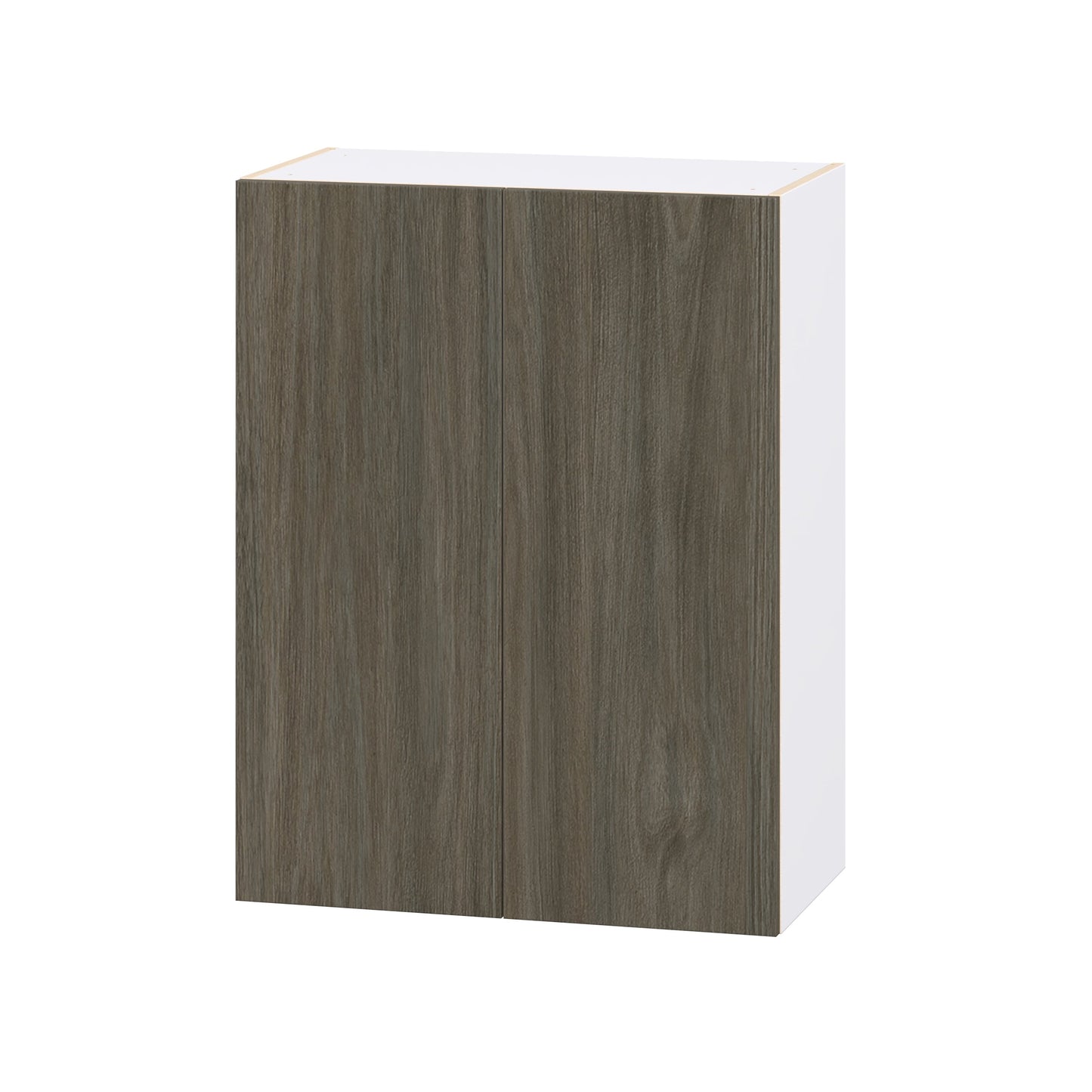 Hugo&Borg Savane 27-in W x 35-in H x 14.75-in D Textmel Wall Fully Assembled Cabinet Flat Panel Slab