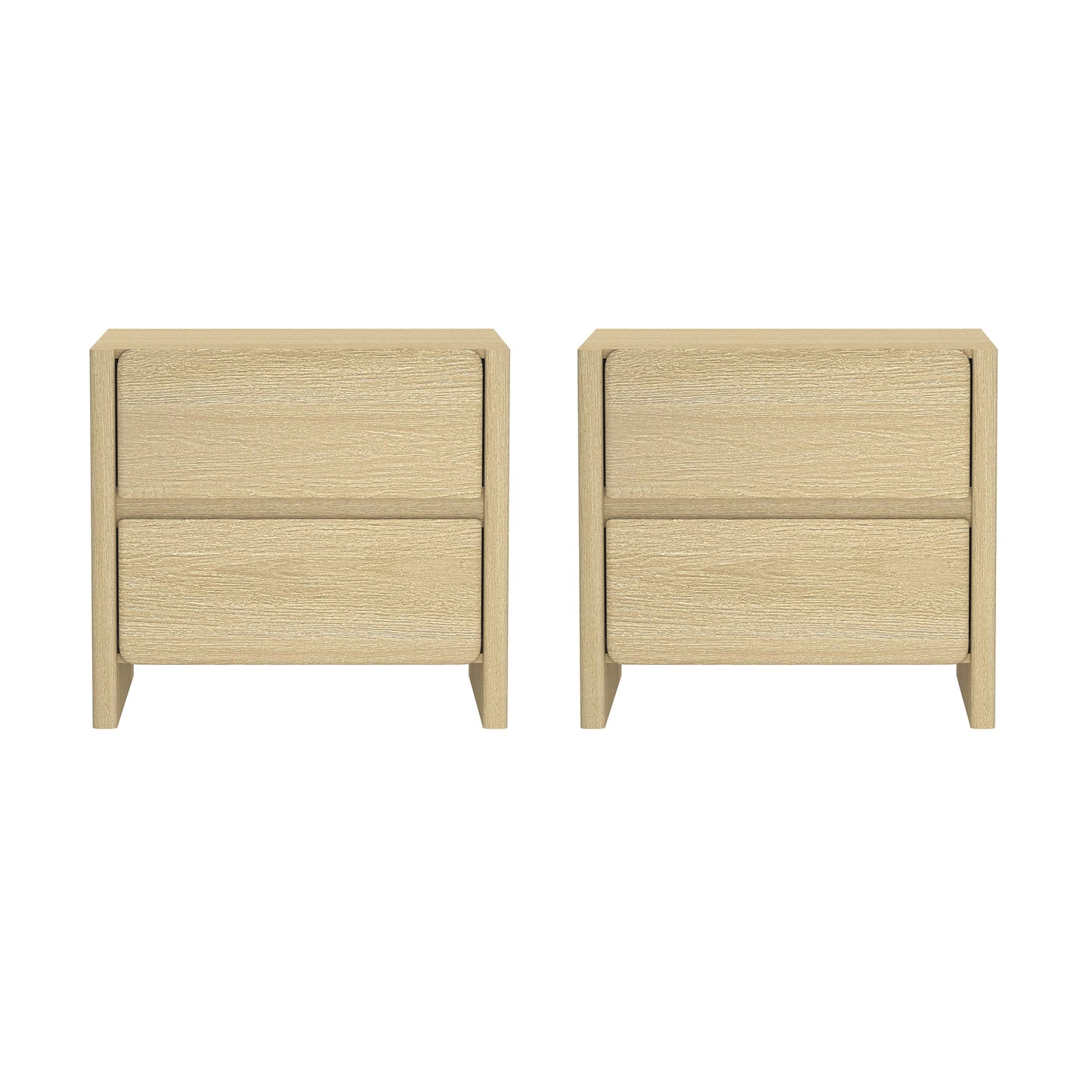 Manhattan Comfort Neutral 4 -Drawer 24-in W x 22-in H Modern Nightstand