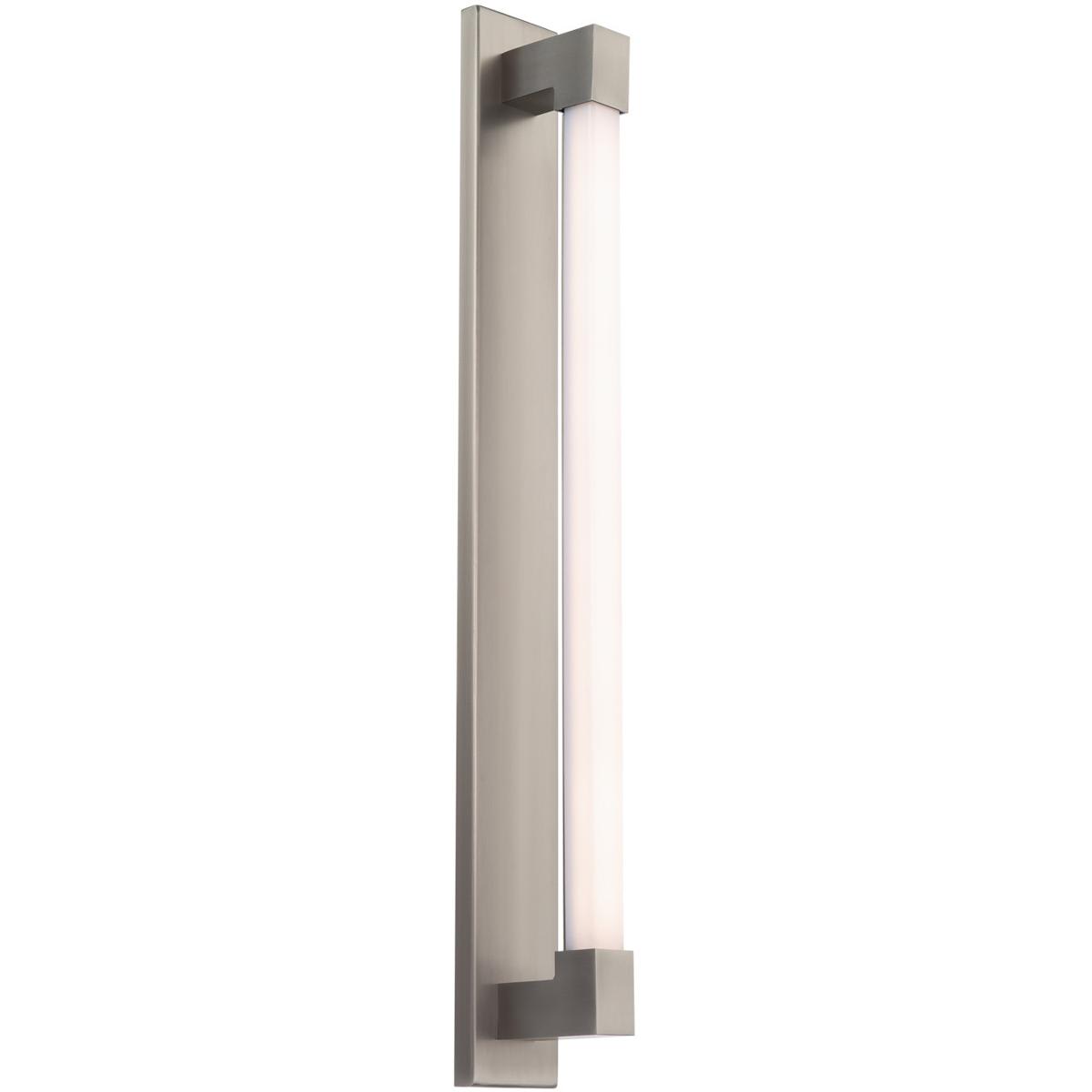 Modern Forms WS-68227-35-BN Barre Bathroom Vanity Light Brushed Nickel