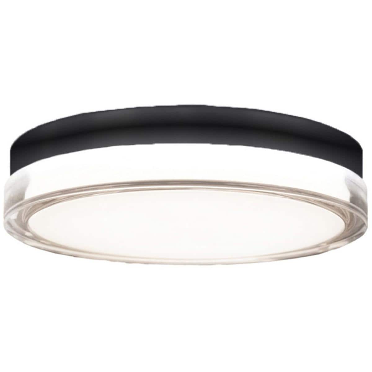 Modern Forms FM-W44815-27-BK Pi 1 Light 15 inch Black Flush Mount Ceiling Light