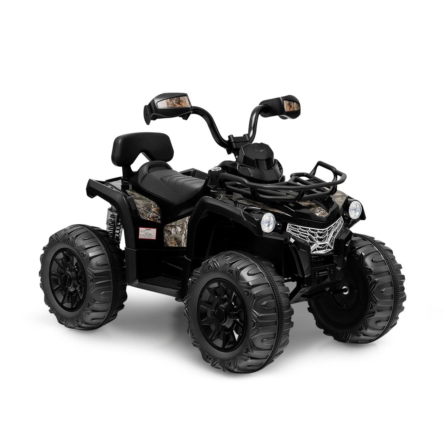 Slickblue Kids Beach ATV 12V Electric Ride-On 4-Wheeler with MP3 and Headlights– Ready for Indoor and Outdoor Adventures