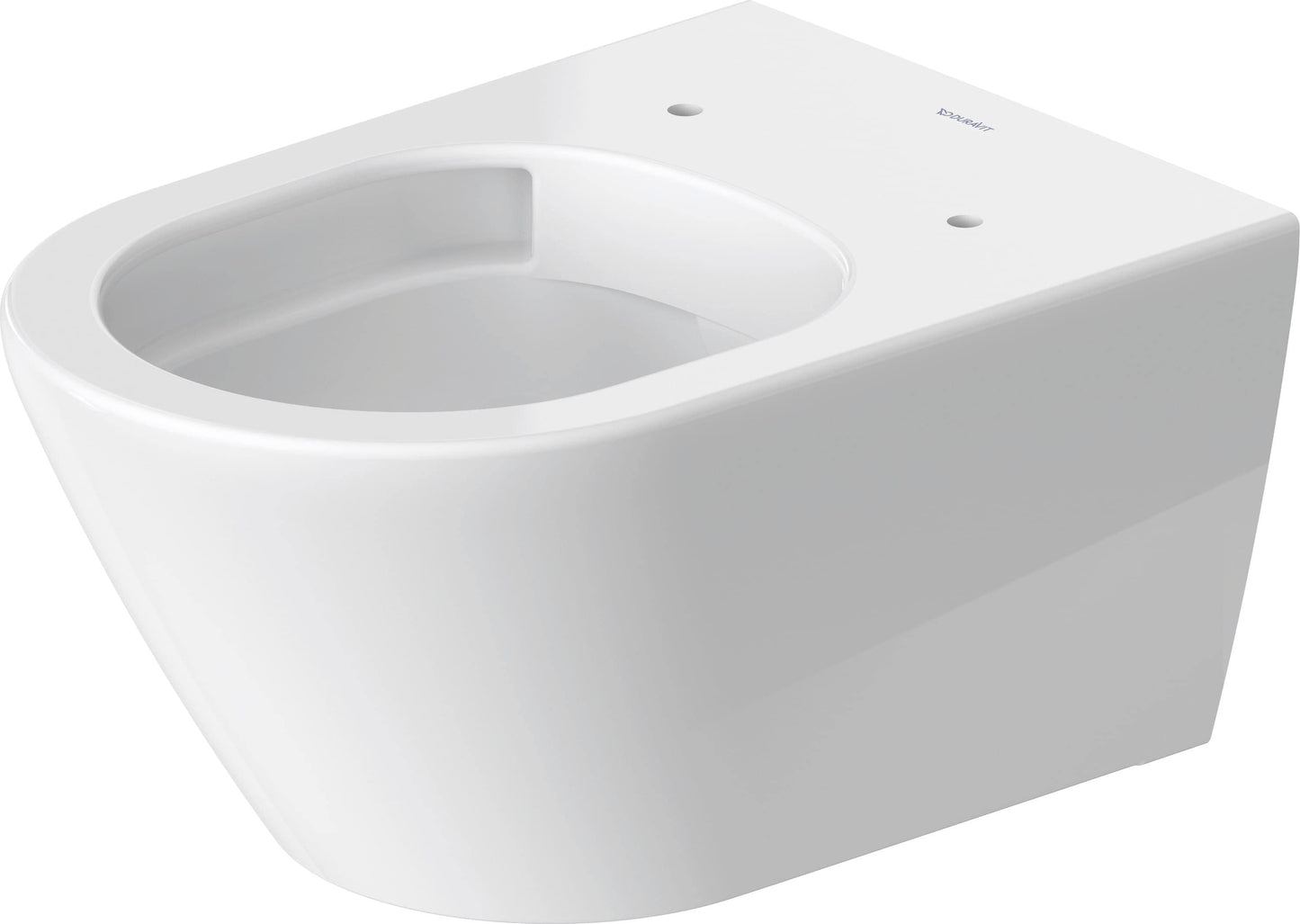 Duravit D-Neo Wall-Mounted Toilet Bowl Only - White with HygieneGlaze