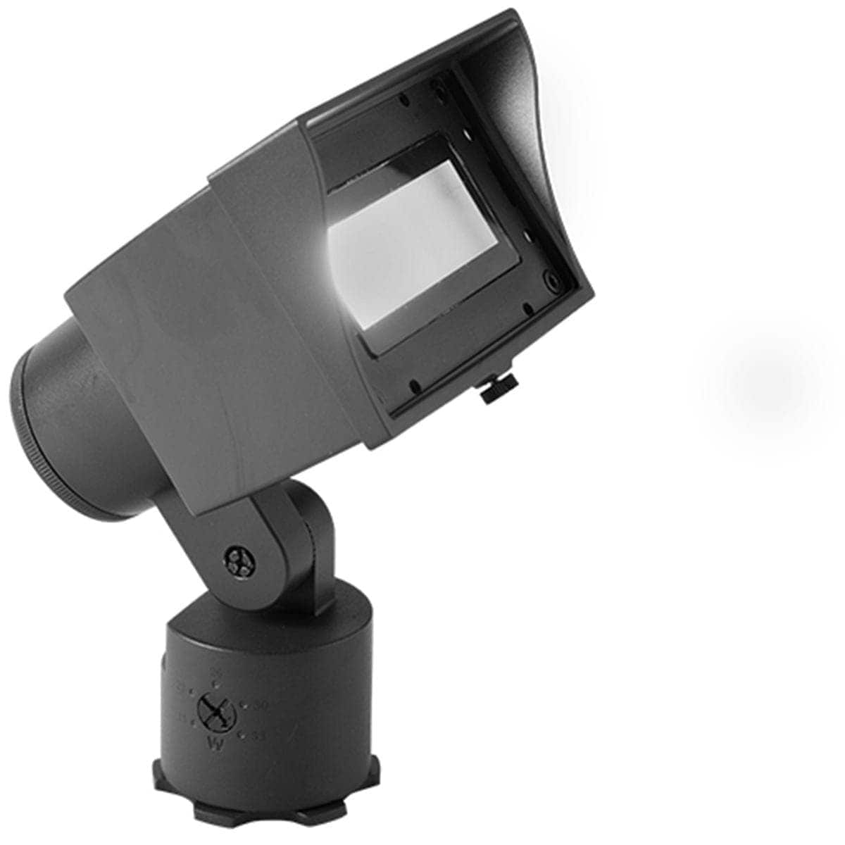 WAC Lighting 5221-30BK Tyler Black 25 watt LED Spot and Flood Lighting in 3000K WAC Landscape