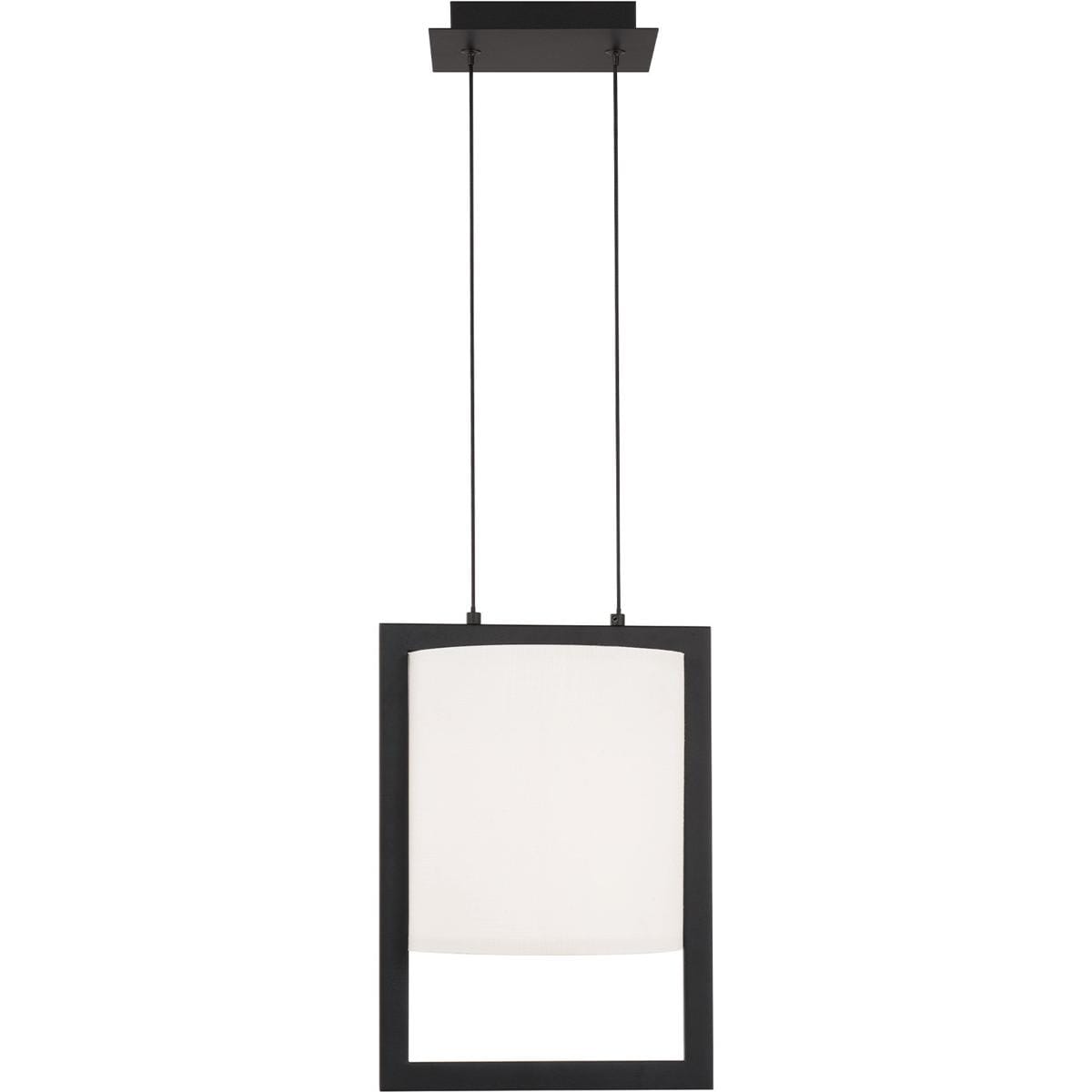 WAC Lighting PD-33312-BK Park Avenue LED 913 inch Black Pendant Ceiling Light dweLED