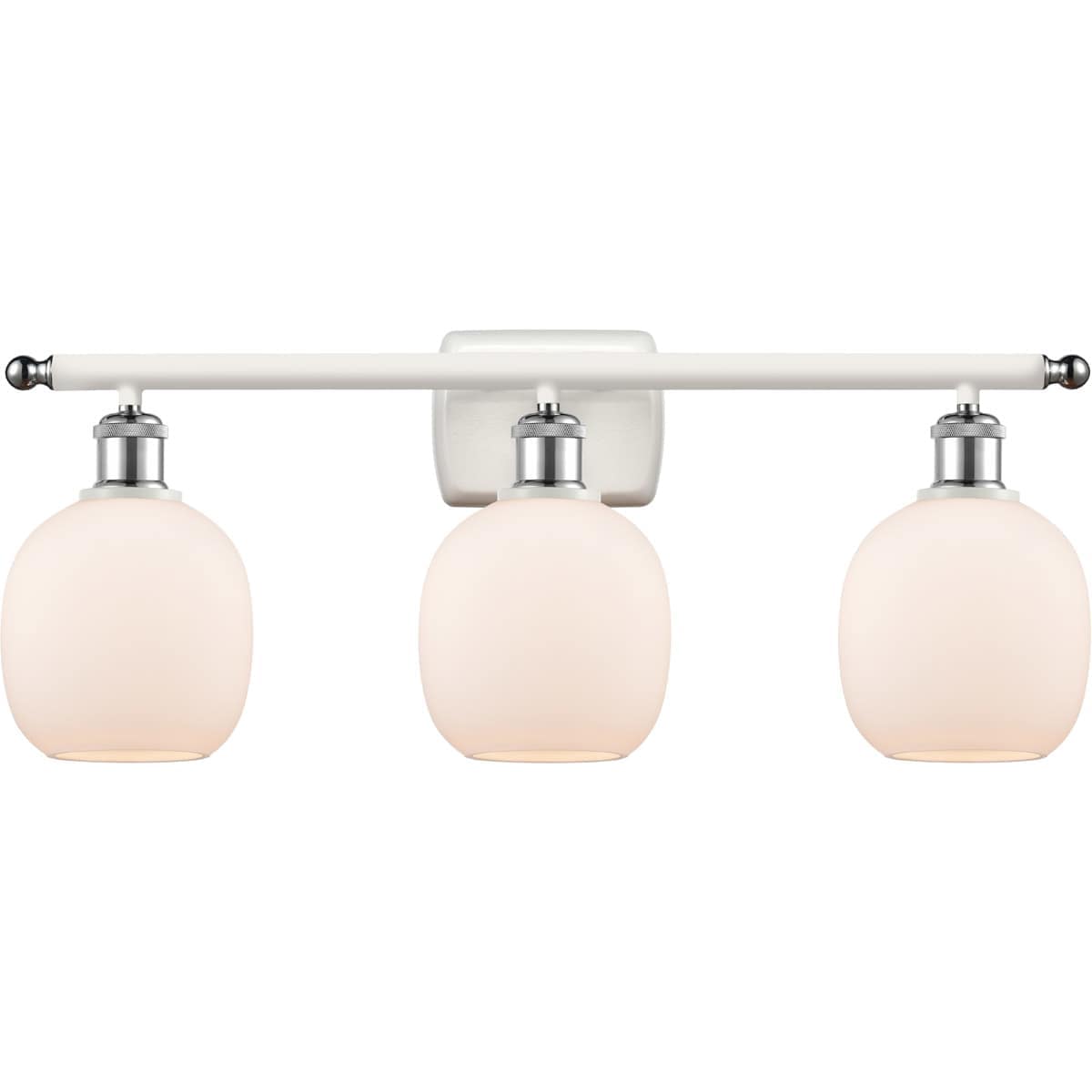 Innovations Lighting 516-3W-WPC-G101-LED Ballston Belfast Bathroom Vanity Light