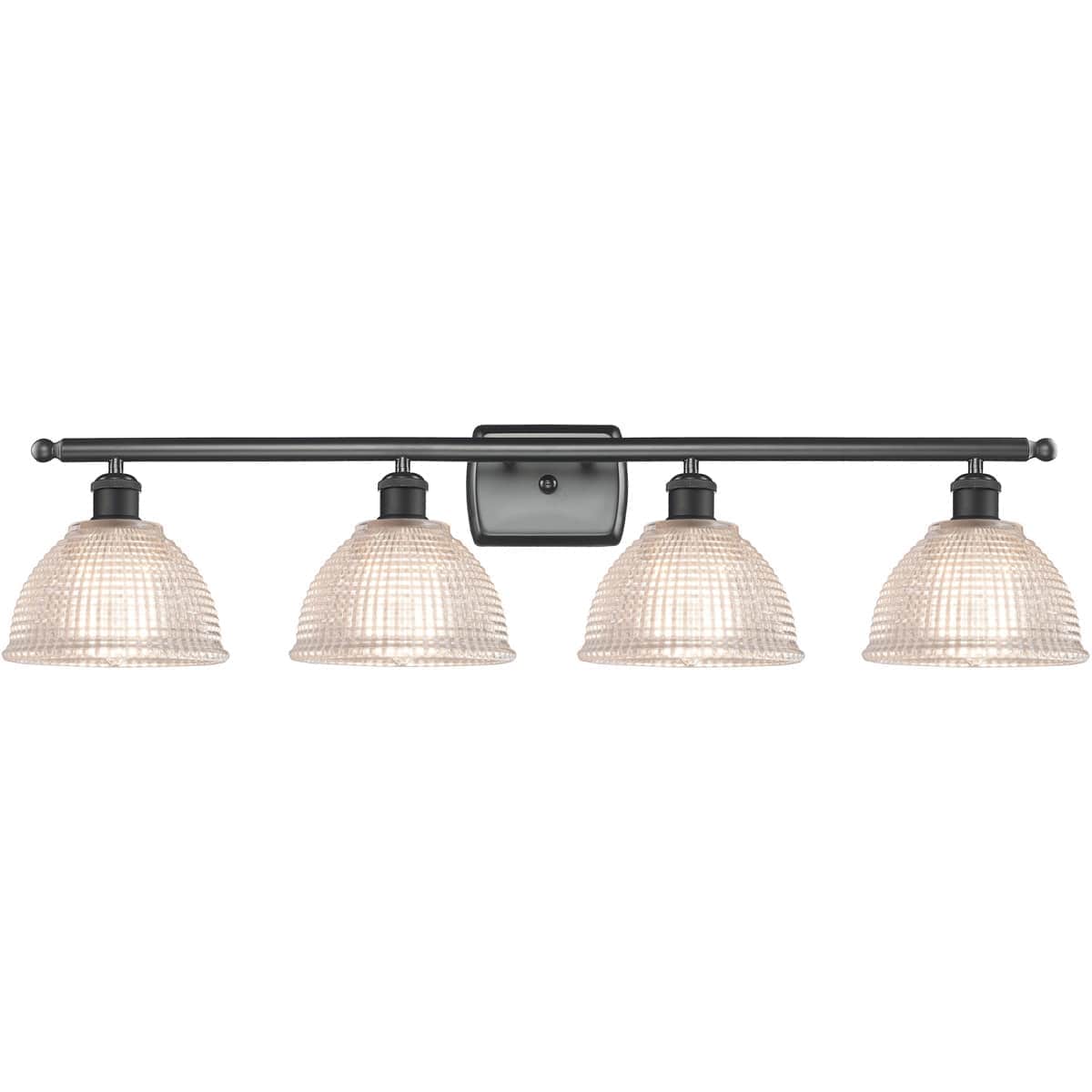 Innovations Lighting 516-4W-BK-G422 Ballston Arietta Bathroom Vanity Light Matte Black