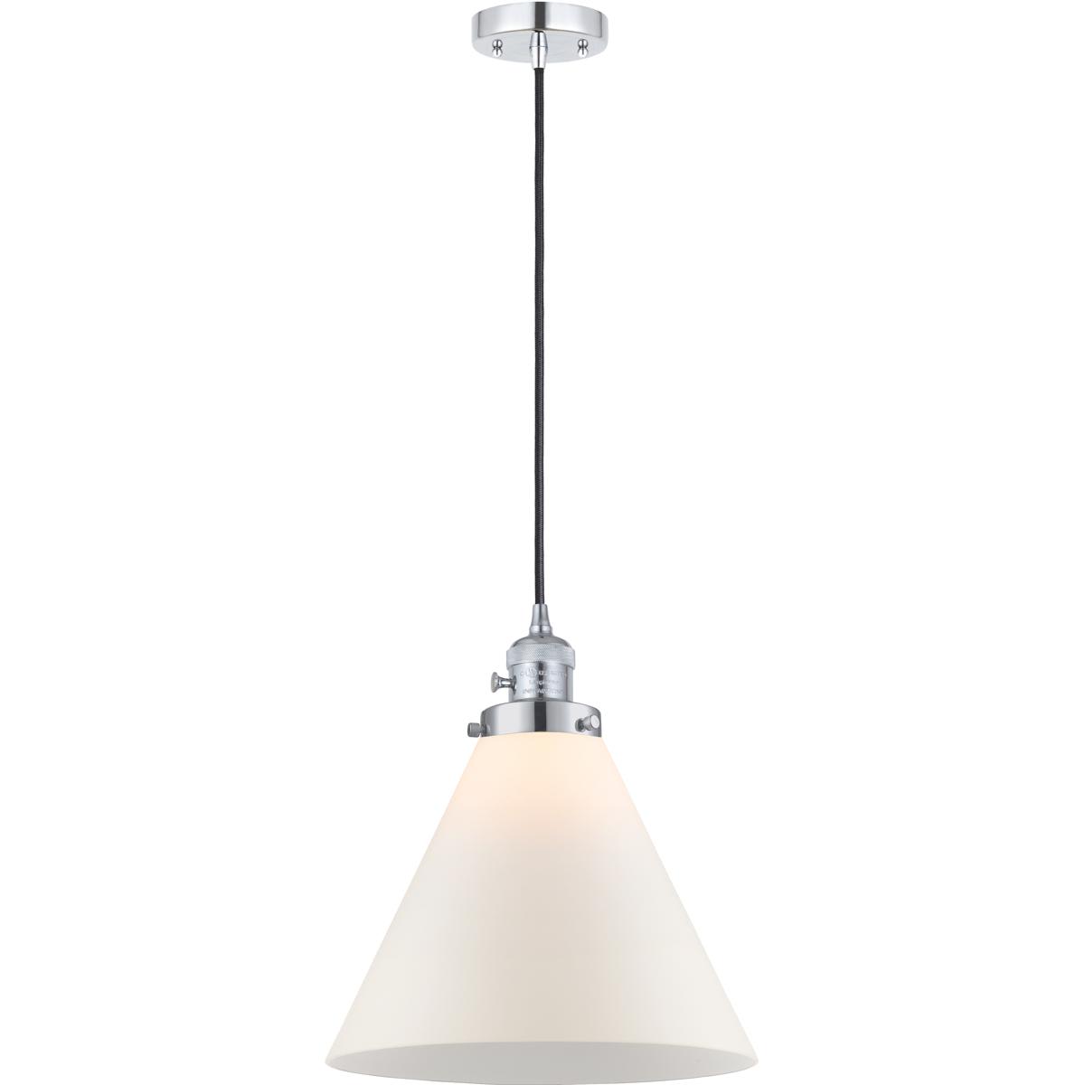 Innovations Lighting 201CSW-PC-G41-L-LED Franklin Restoration Cone Mini Pendant Polished Chrome