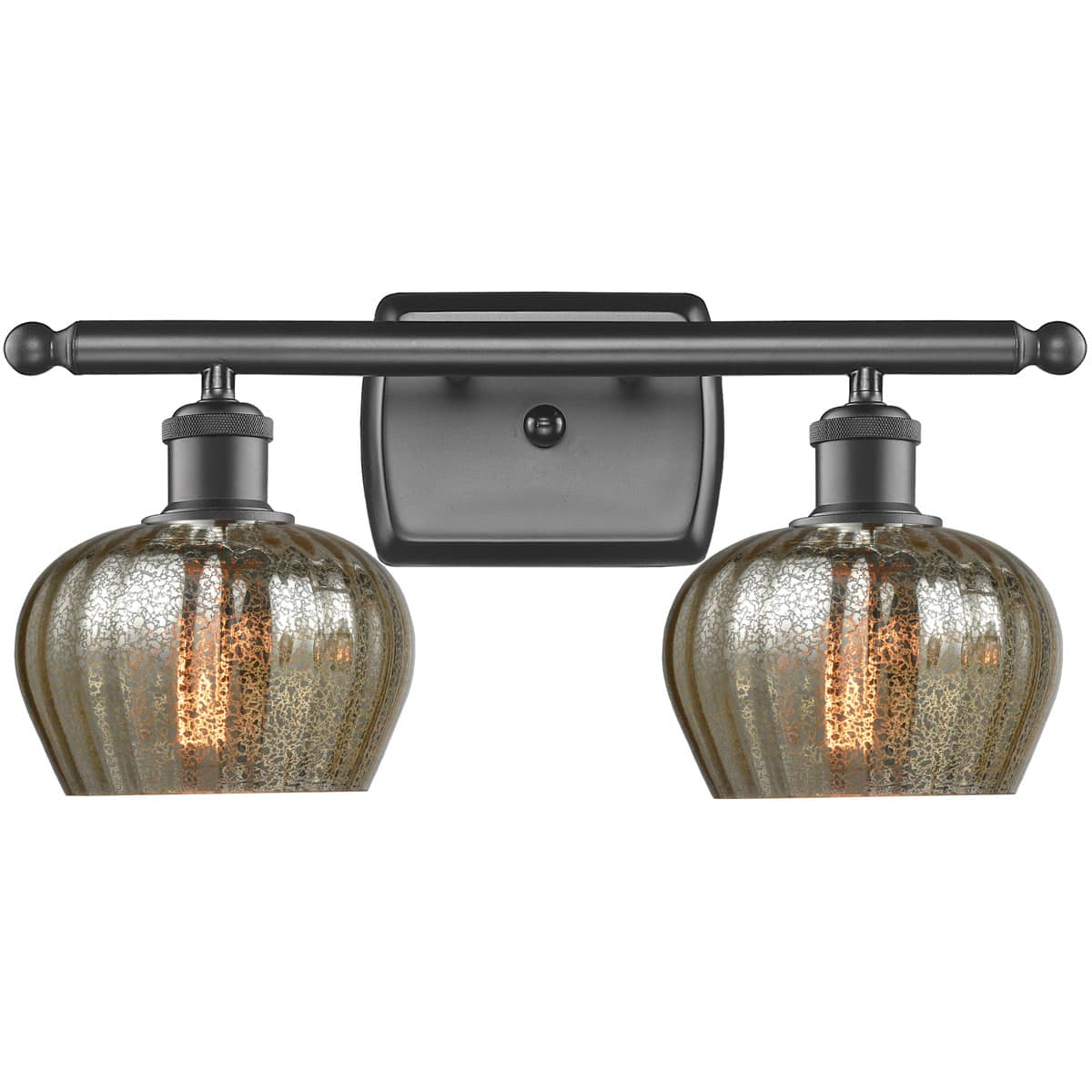 Innovations Lighting 516-2W-OB-G96-LED Ballston Fenton Bathroom Vanity Light Oil Rubbed Bronze