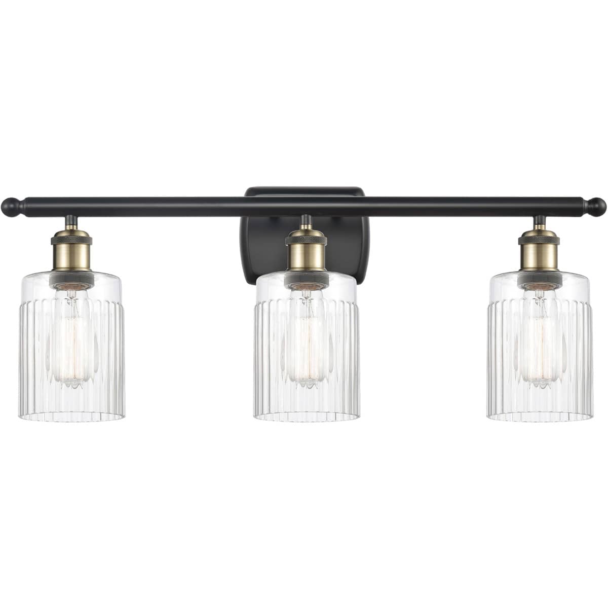 Innovations Lighting 516-3W-BAB-G342 Ballston Hadley Bathroom Vanity Light Black Antique Brass