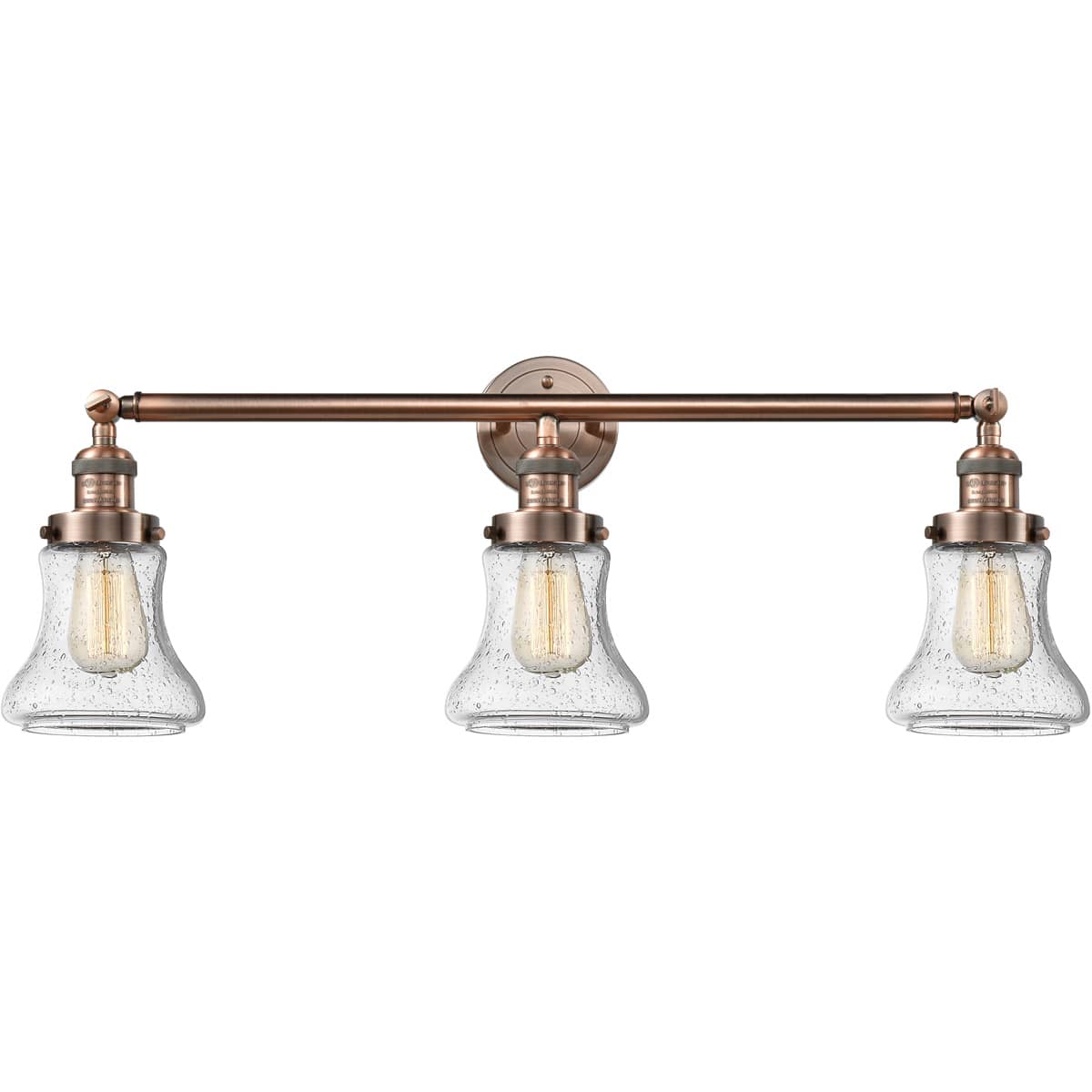 Innovations Lighting 205-AC-G194 Franklin Restoration Bellmont Bathroom Vanity Light Antique Copper