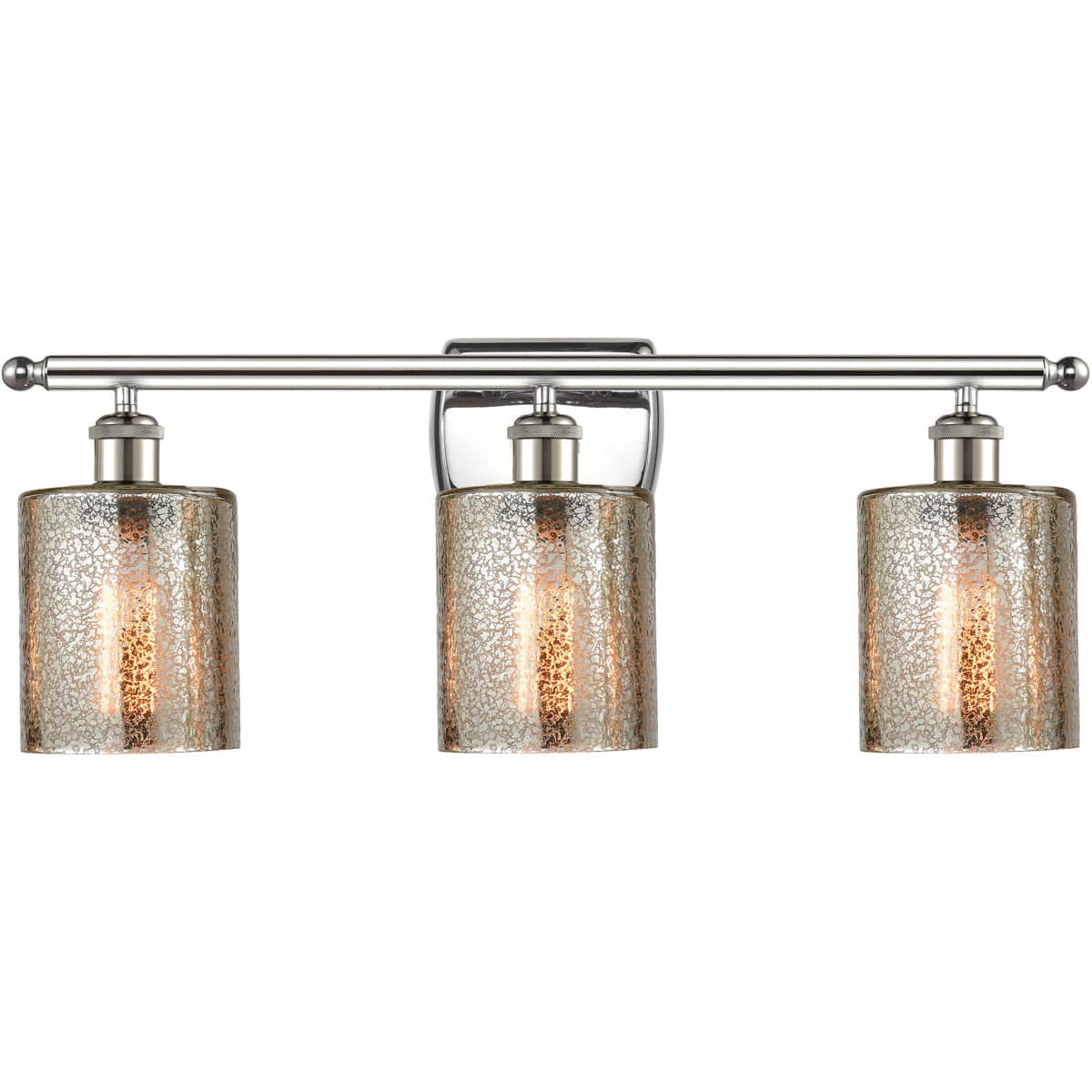 Innovations Lighting 516-3W-PN-G116-LED Ballston Cobbleskill Bathroom Vanity Light Polished Nickel