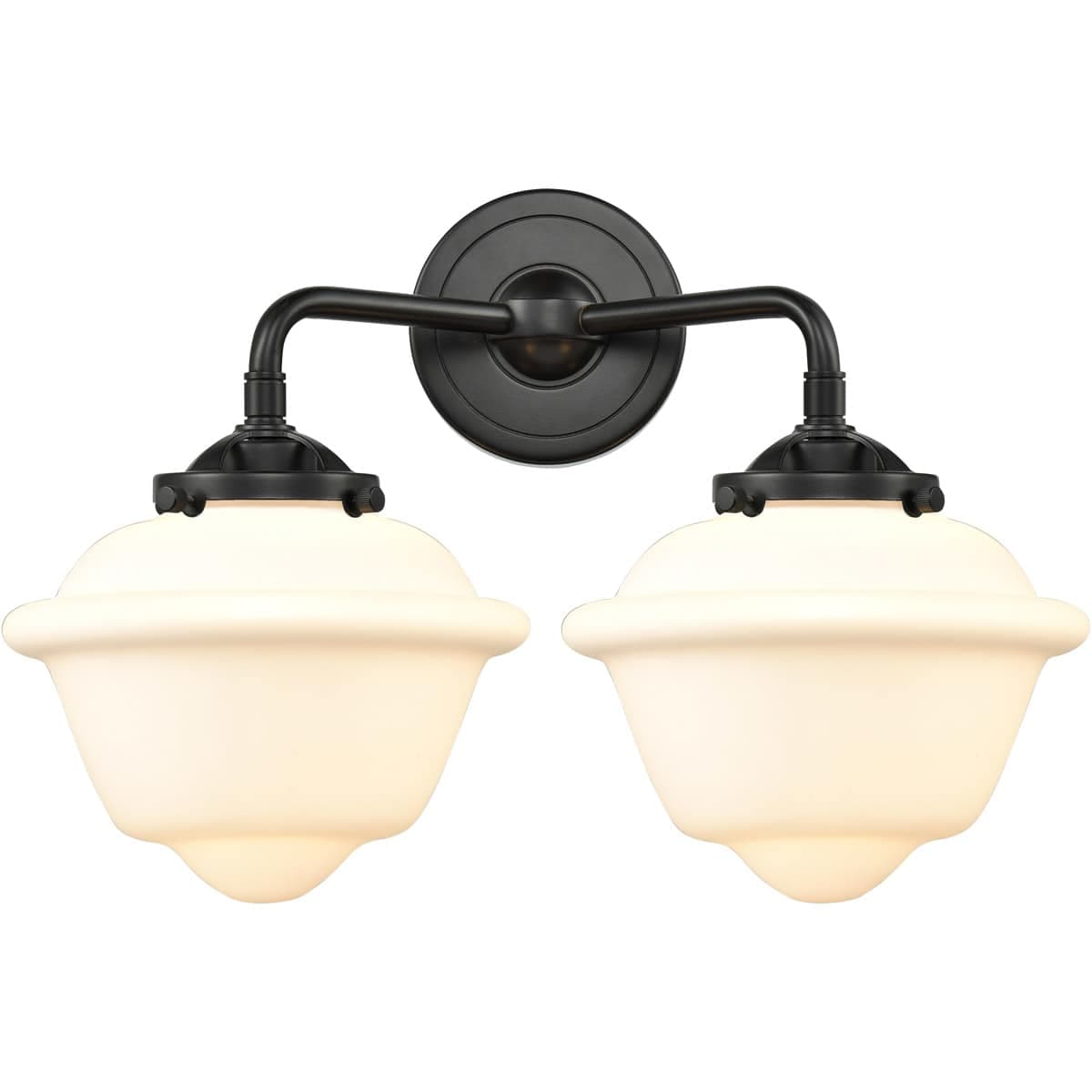 Innovations Lighting 284-2W-OB-G531-LED Nouveau Small Oxford Bathroom Vanity Light Oil Rubbed Bronze
