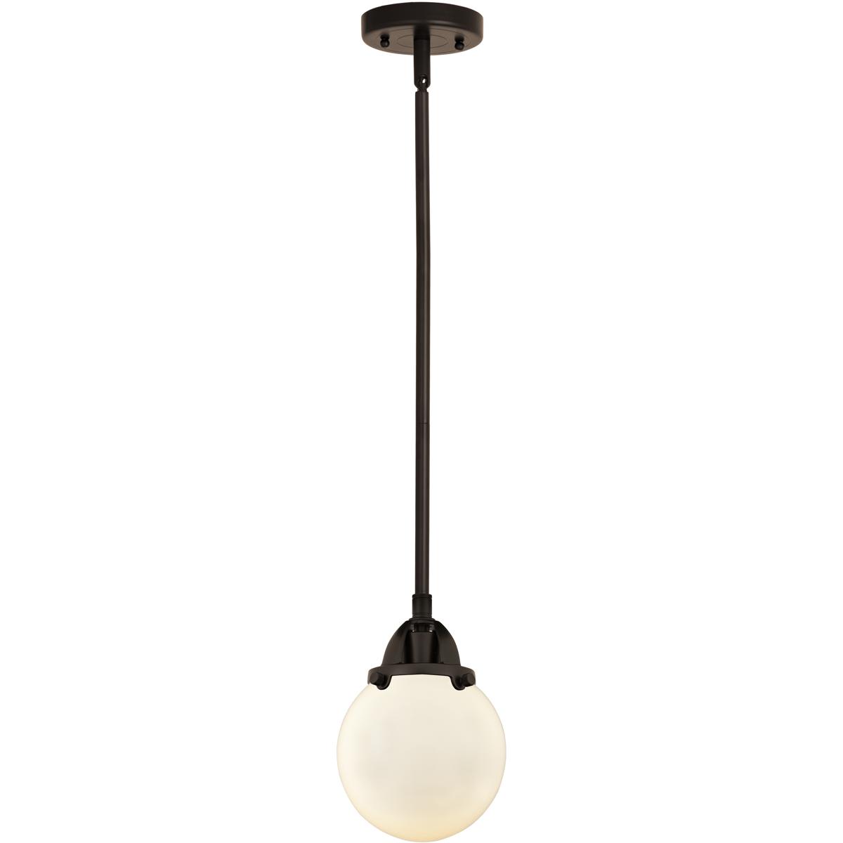 Innovations Lighting 288-1S-OB-G201-6 Nouveau 2 Beacon Mini Pendant Oil Rubbed Bronze