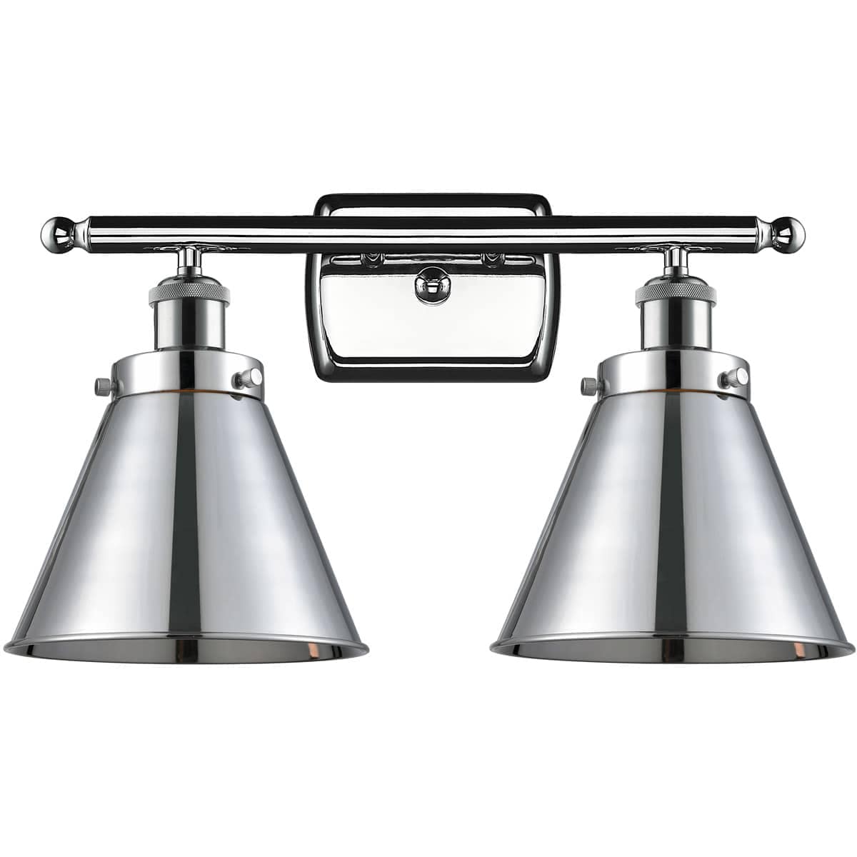 Innovations Lighting 916-2W-PC-M13-PC Ballston Appalachian Bathroom Vanity Light Polished Chrome