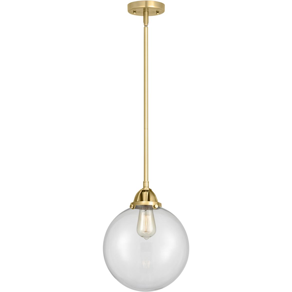 Innovations Lighting 288-1S-SG-G202-10 Nouveau 2 Beacon Mini Pendant Satin Gold
