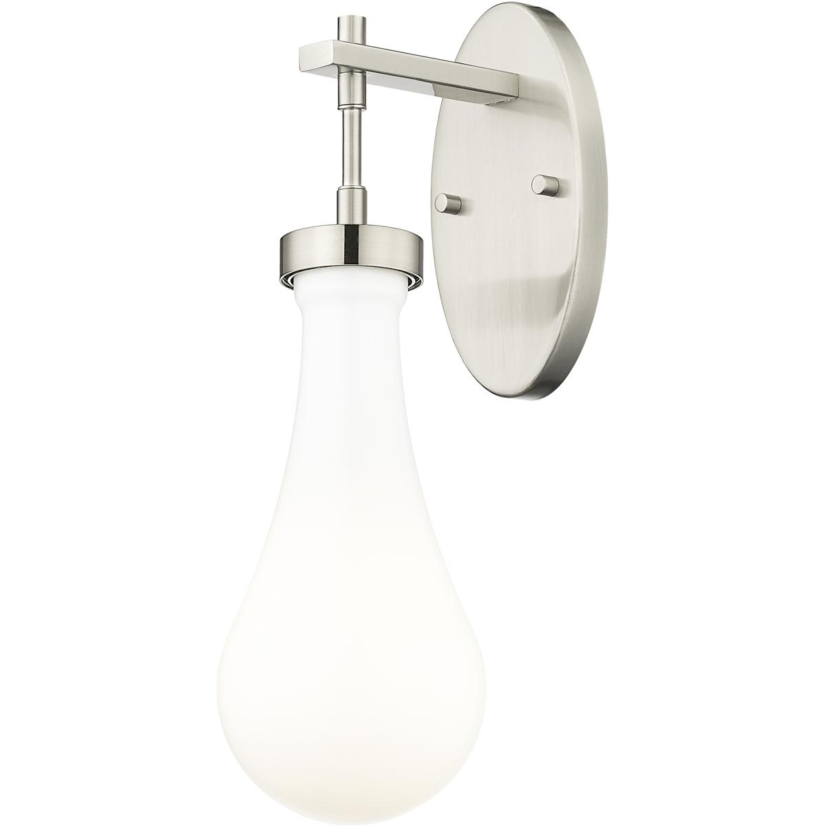 Innovations Lighting 451-1W-SN-G451-5GWH Downtown Urban Owego Wall Sconce Satin Nickel