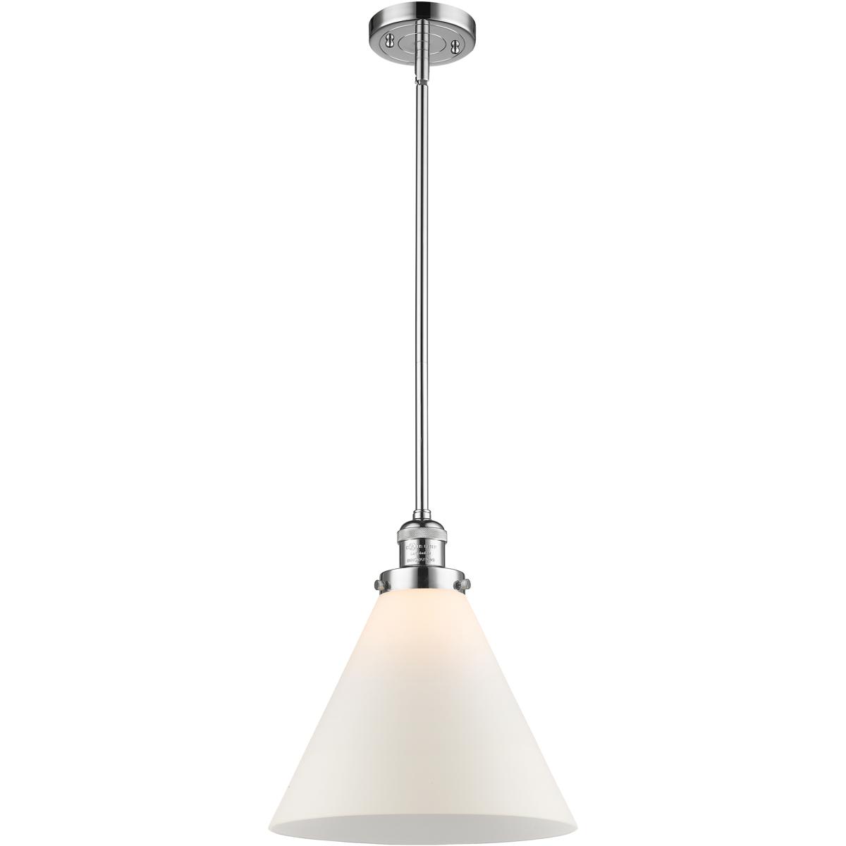 Innovations Lighting 201S-PC-G41-L-LED Franklin Restoration Cone Mini Pendant Polished Chrome