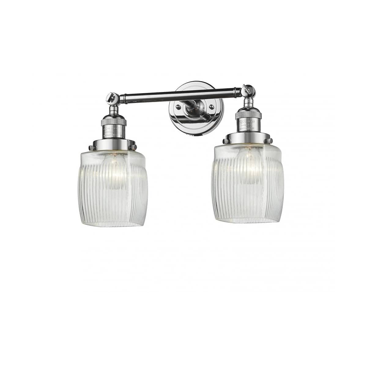 Innovations Lighting 208-PC-G302-LED Franklin Restoration Colton Bathroom Vanity Light