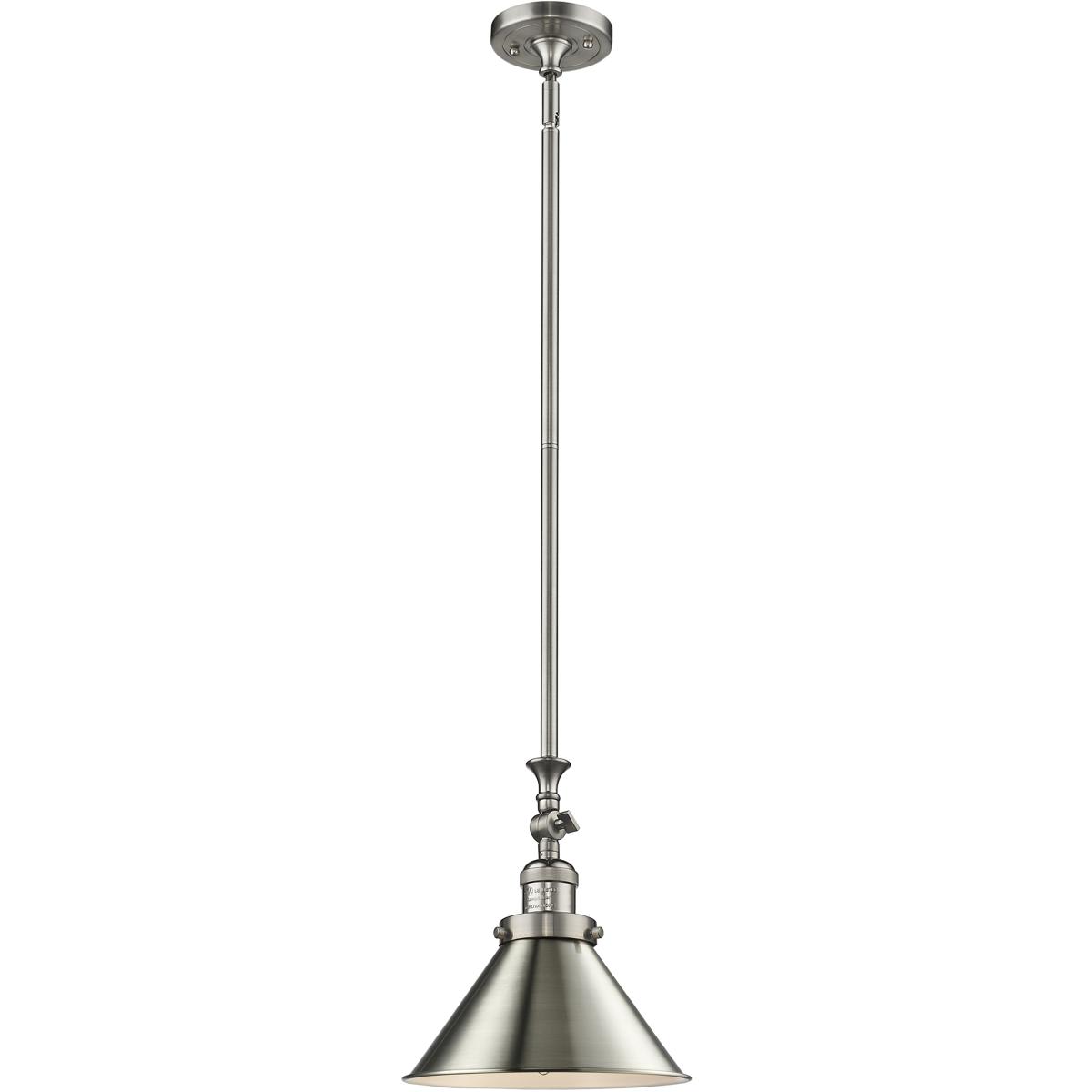 Innovations Lighting 206-SN-M10-SN-LED Franklin Restoration Briarcliff Mini Pendant
