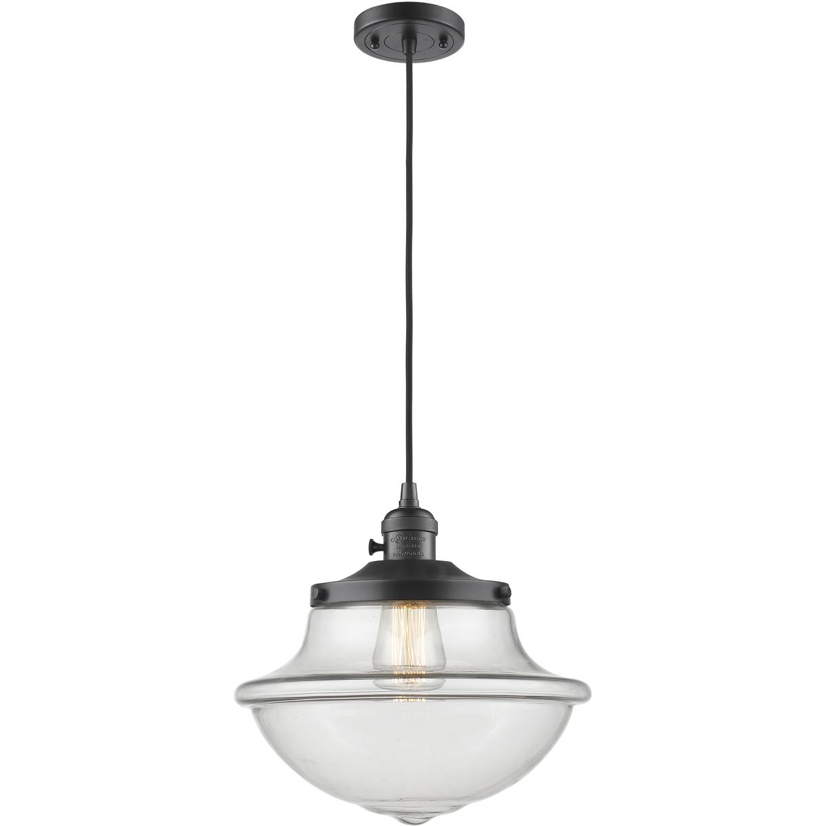 Innovations Lighting 201CSW-OB-G542 Franklin Restoration Oxford Mini Pendant Oil Rubbed Bronze