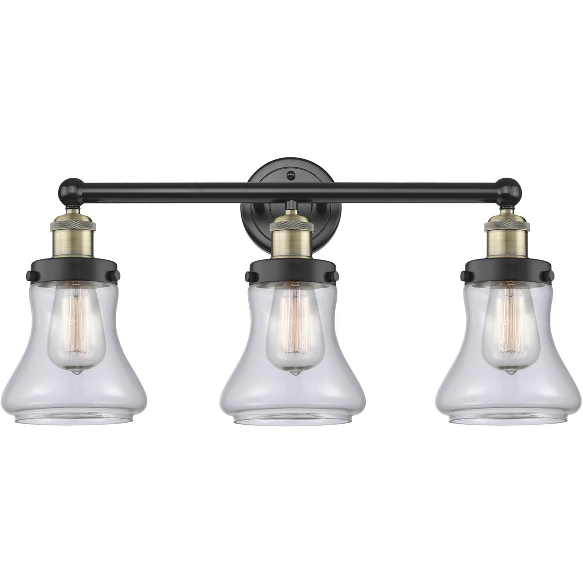 Innovations Lighting 616-3W-BAB-G192 Bellmont Bathroom Vanity Light Black Antique Brass