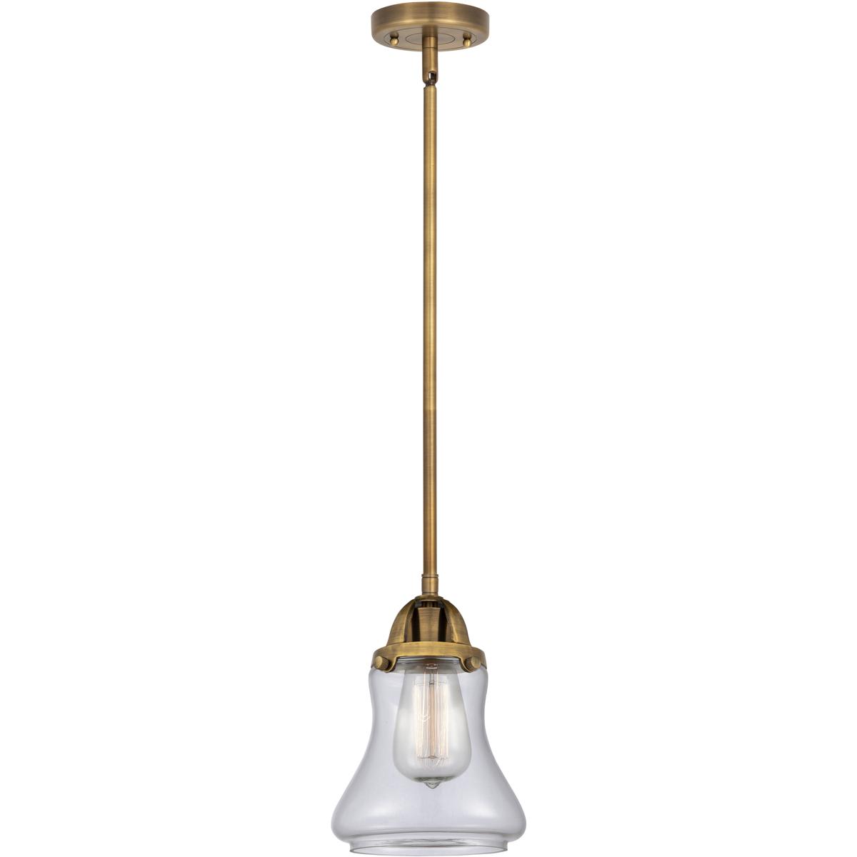 Innovations Lighting 288-1S-BB-G192 Nouveau 2 Bellmont Mini Pendant Brushed Brass