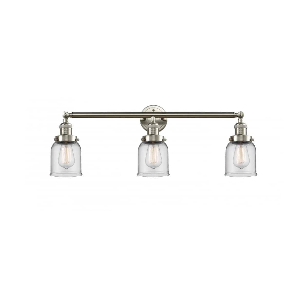 Innovations Lighting 205-SN-G52-LED Franklin Restoration Small Bell Bathroom Vanity Light