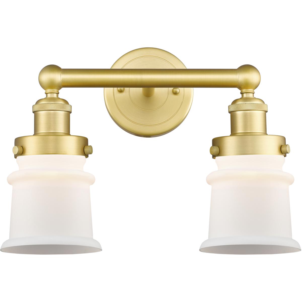 Innovations Lighting 616-2W-SG-G181S Canton Bathroom Vanity Light Satin Gold