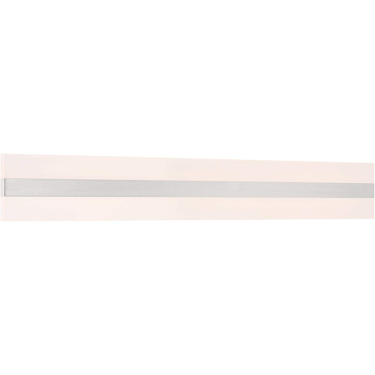 Access Lighting 62593LEDD-BS/ACR Netherton LED 36 inch Brushed Steel LED Vanity Light Wall Light