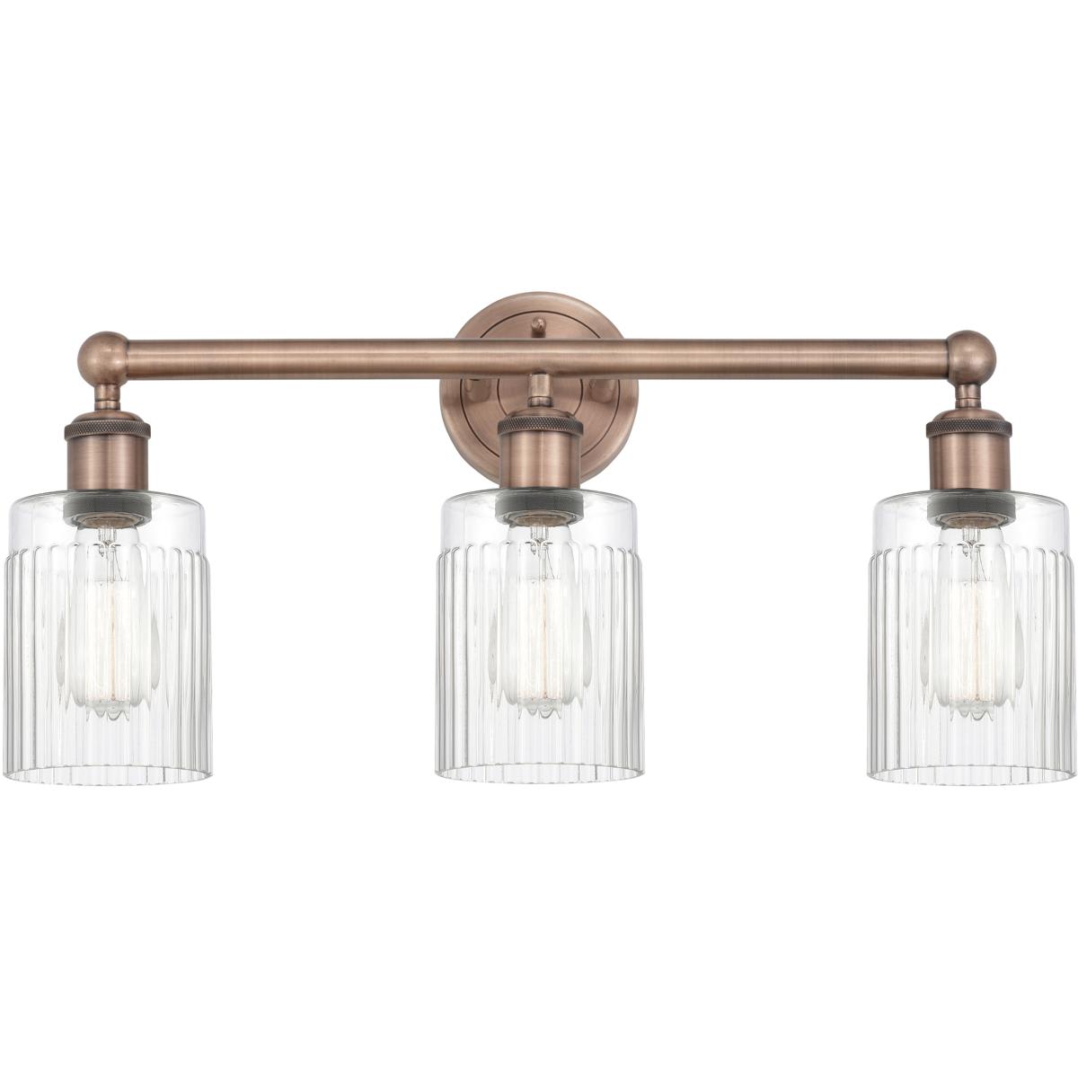 Innovations Lighting 616-3W-AC-G342 Hadley Bathroom Vanity Light Antique Copper